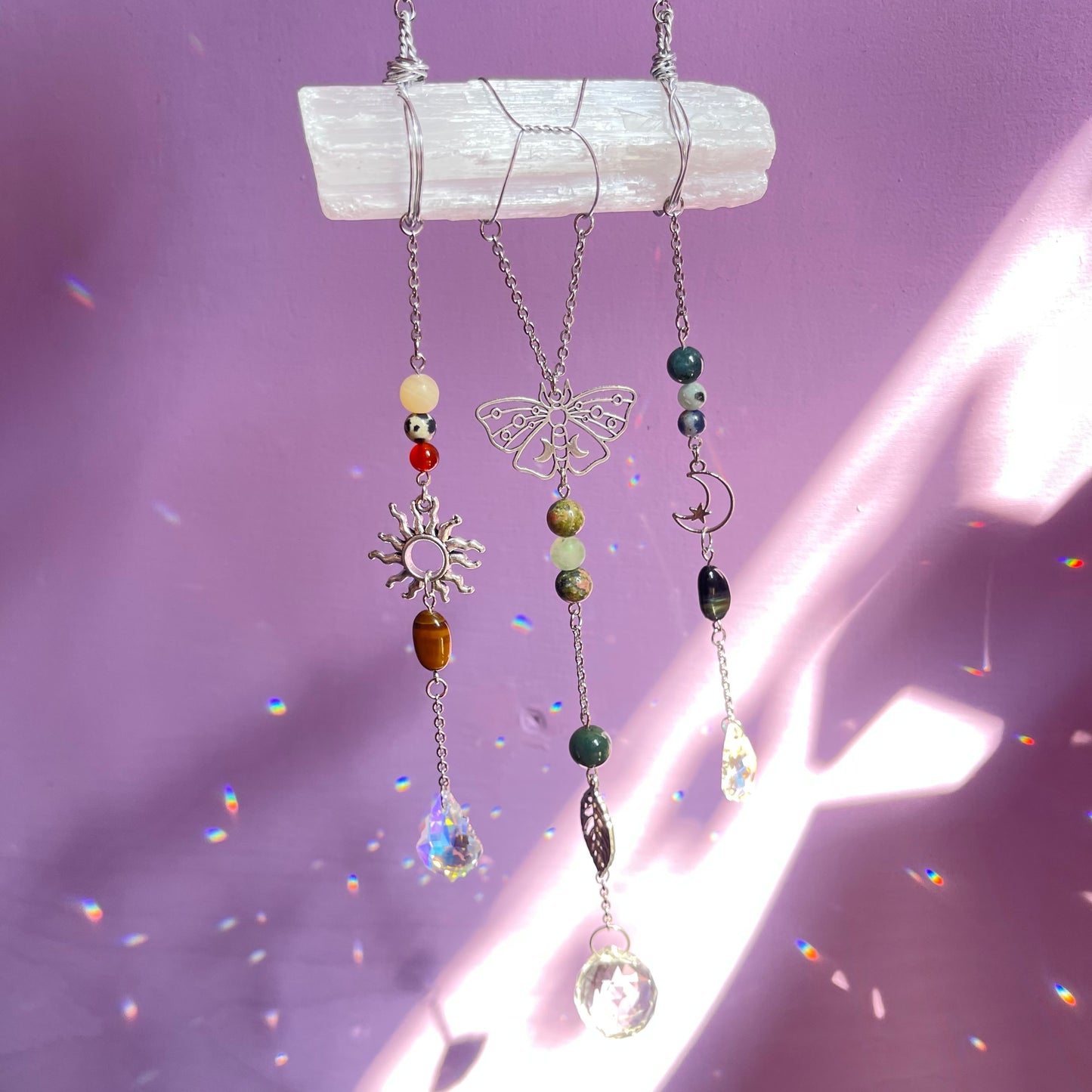 day and night sun catcher - crystals in description