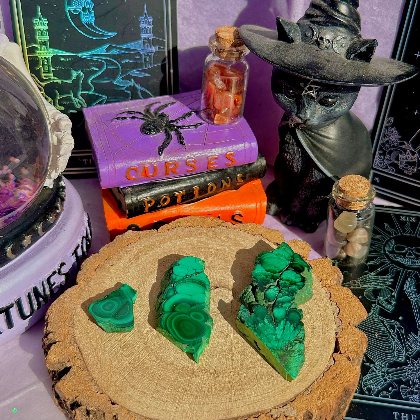dalles de malachite ~ choisissez la vôtre