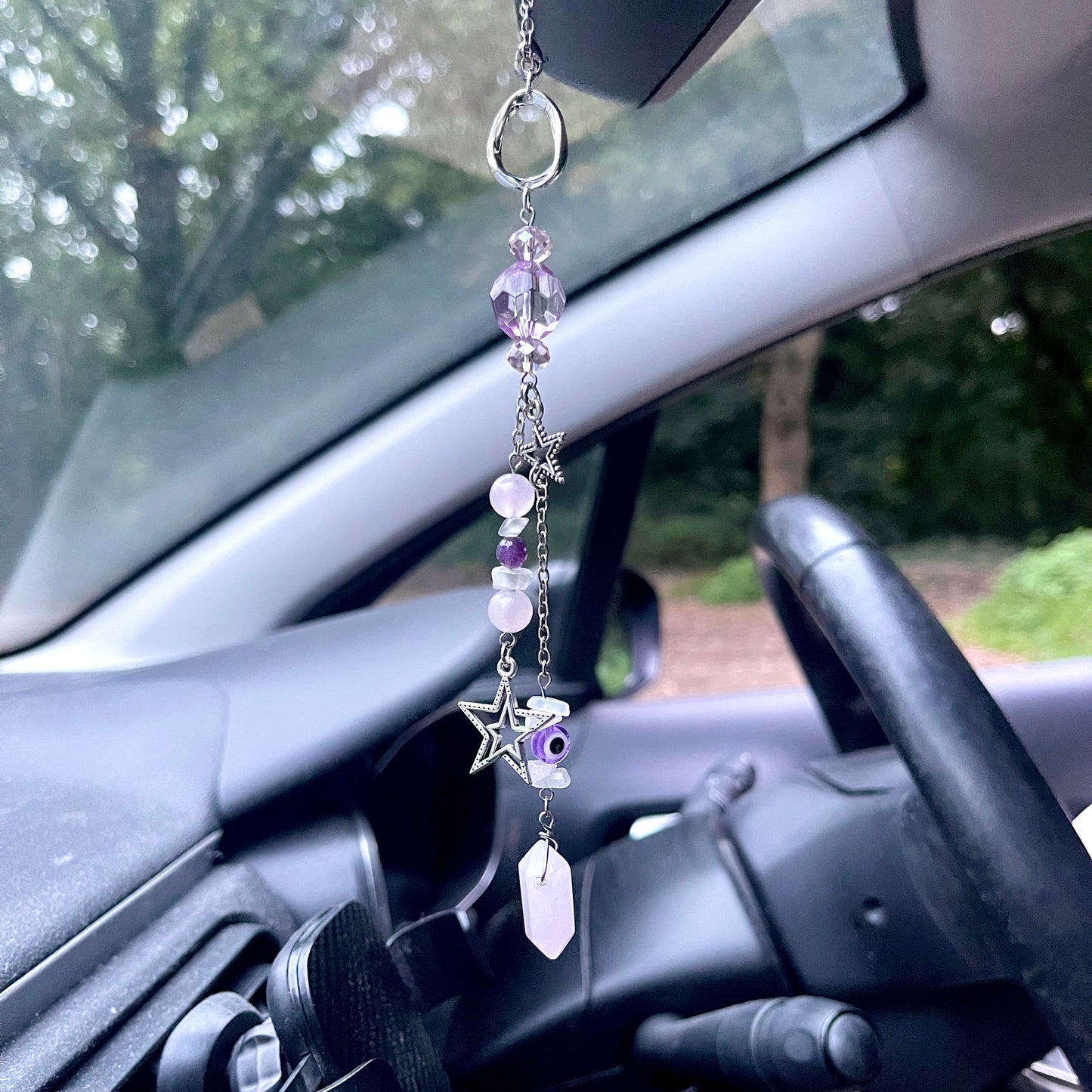 starry eyes car charm