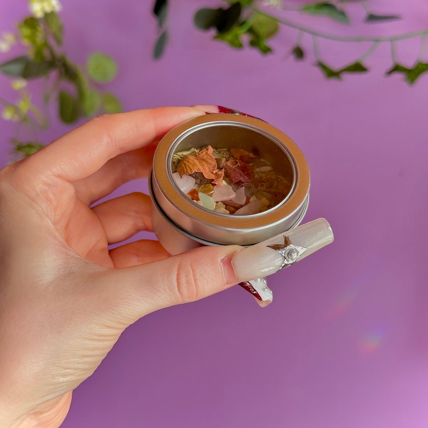 handmade spell blend tins ~ choose your intention