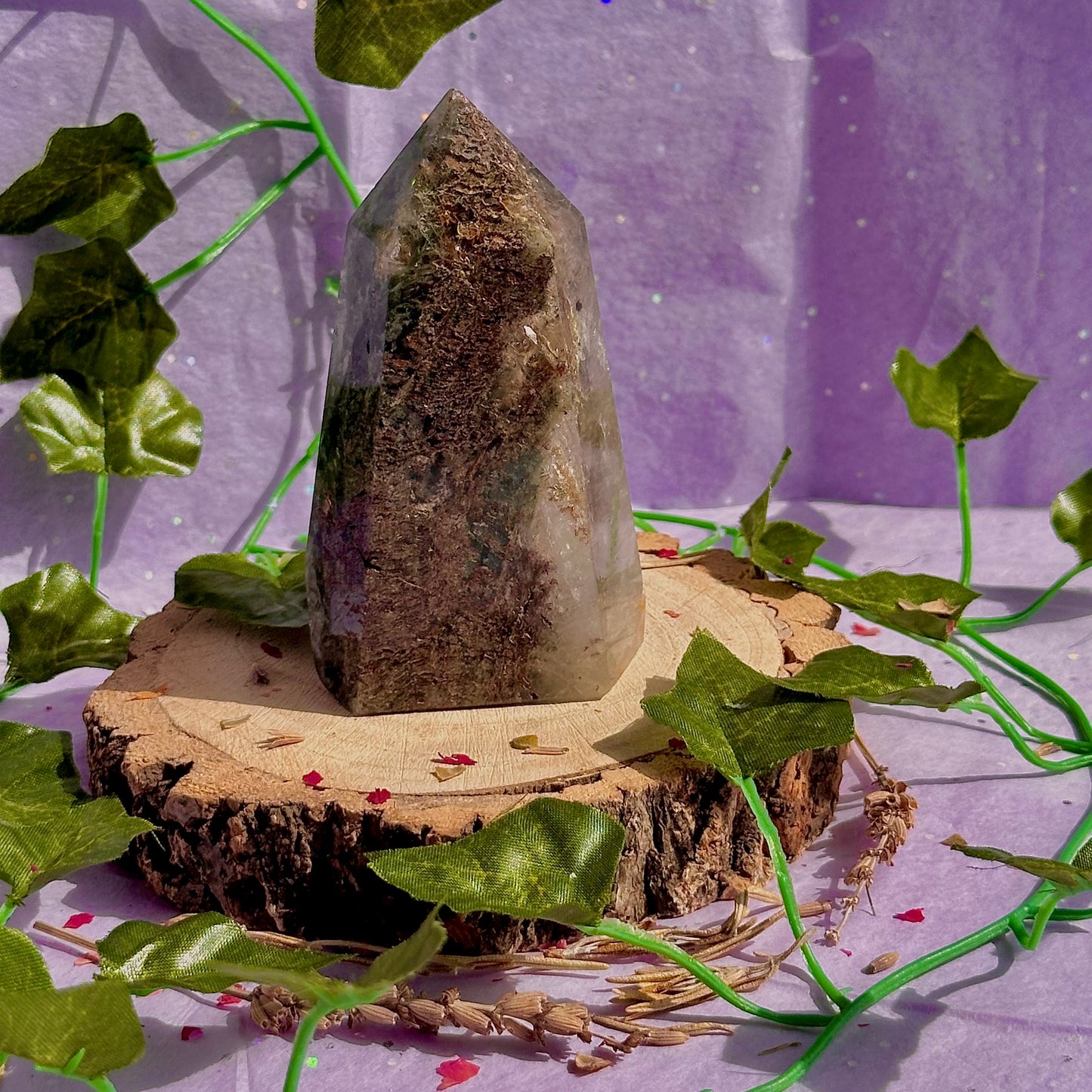 garden quartz tower