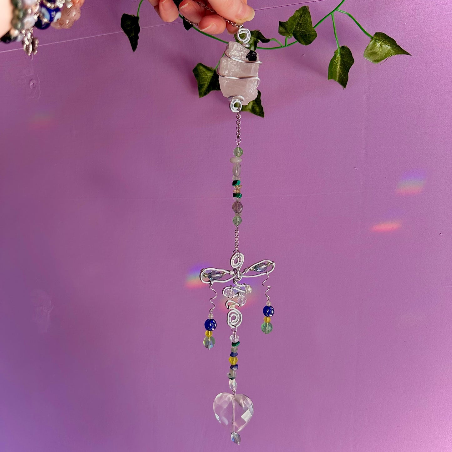 dragonfly garden suncatcher