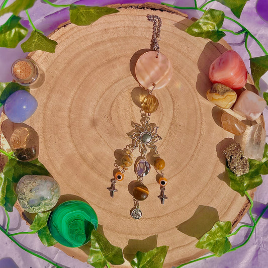 sunny days car charm