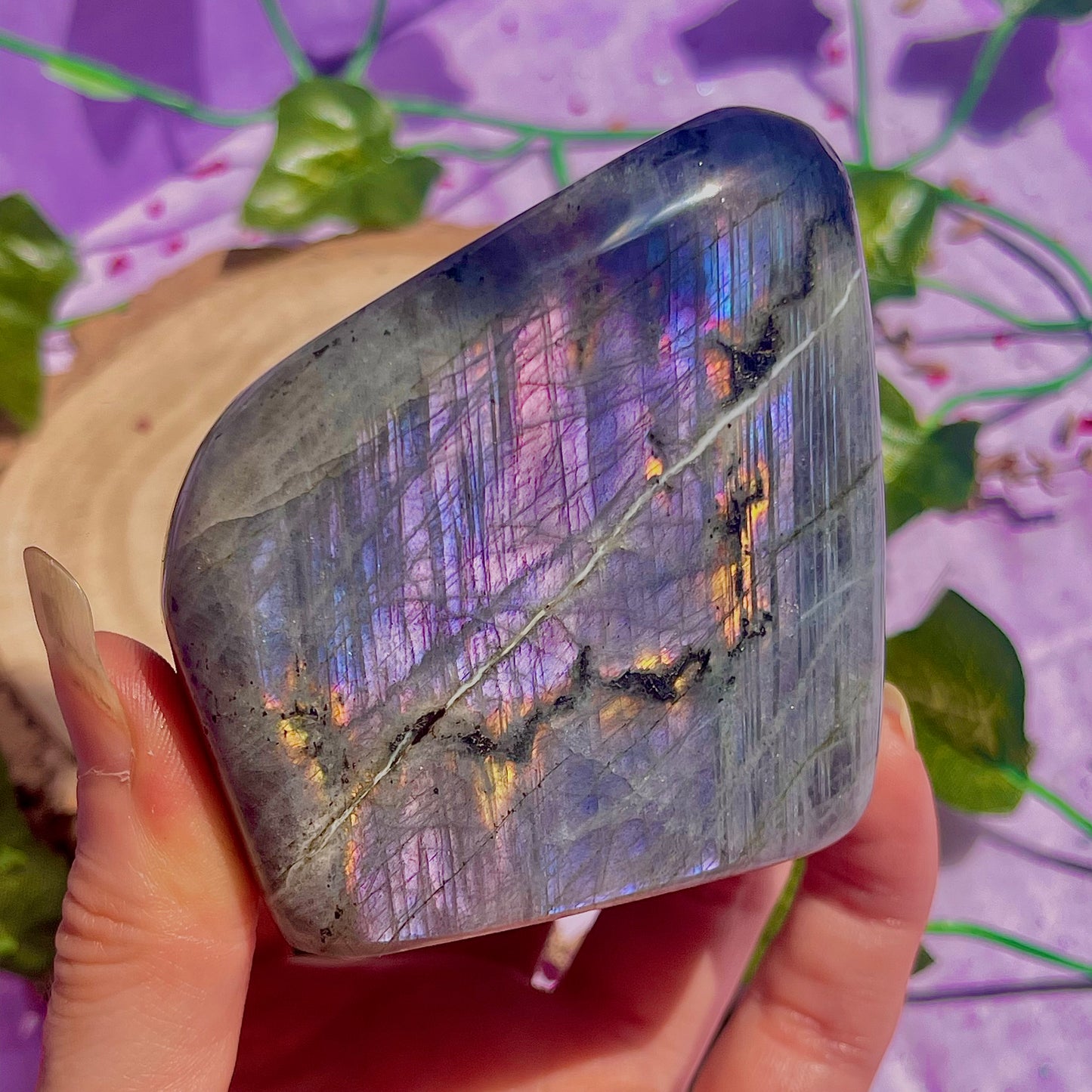 labradorite freeform medium ~ intuitively chosen