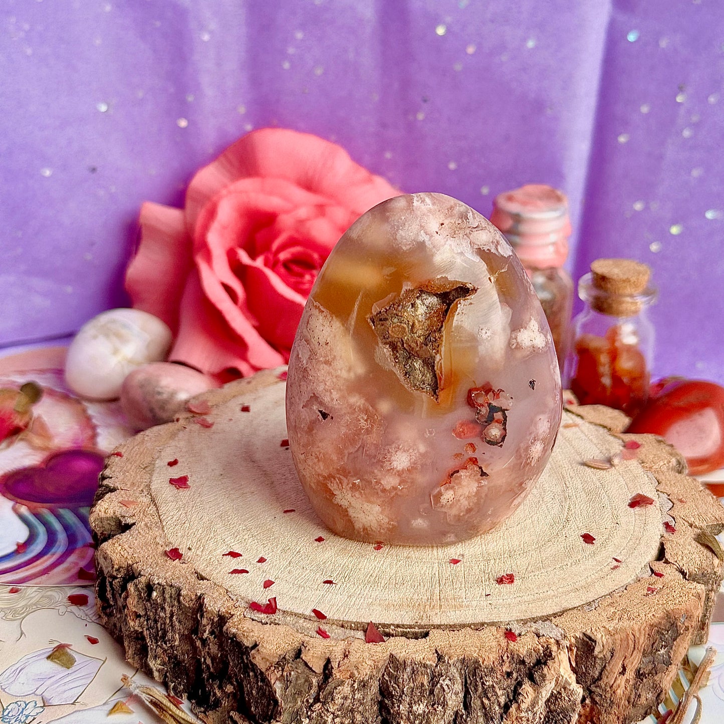 flower agate freeform B