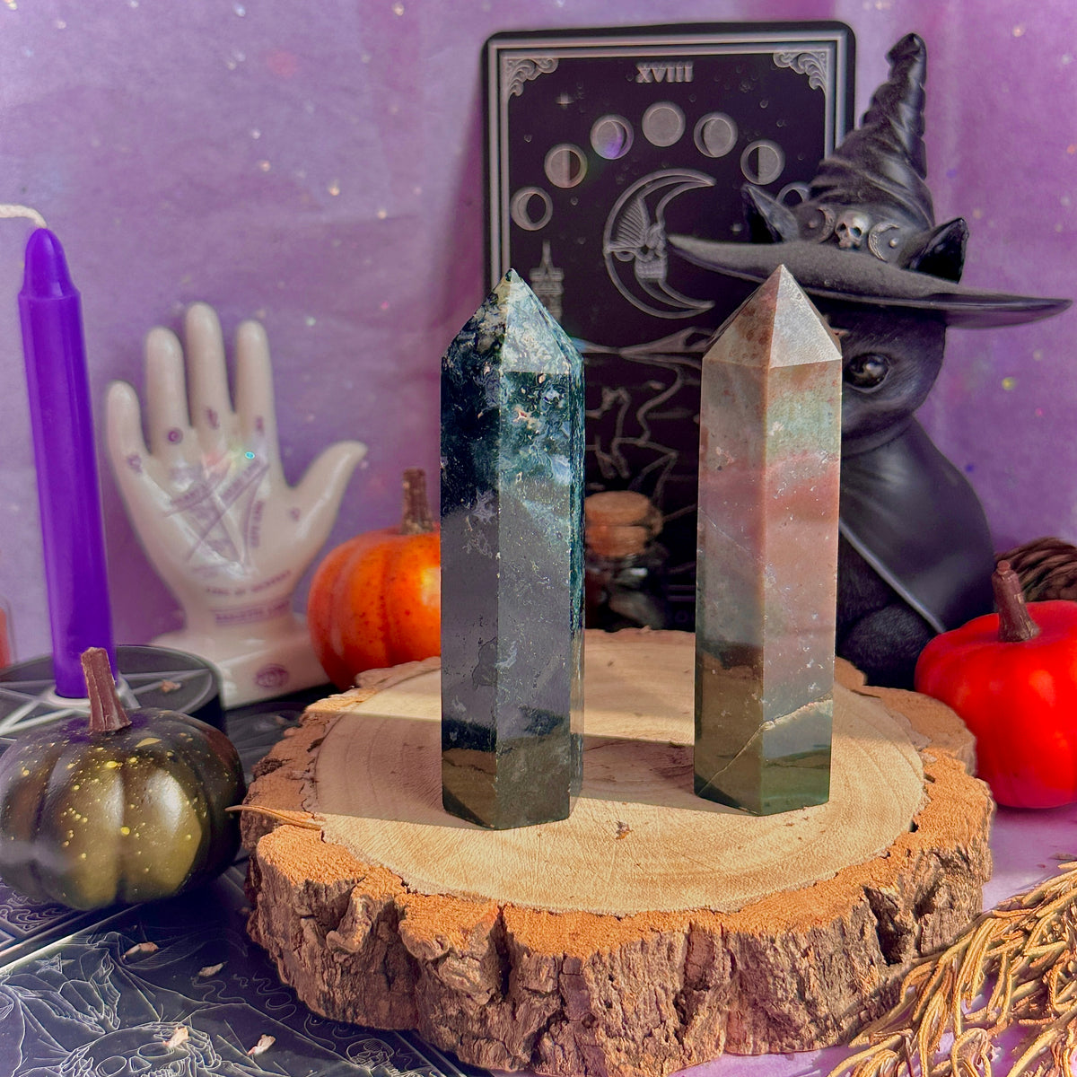 moss agate towers ~ choose your own
