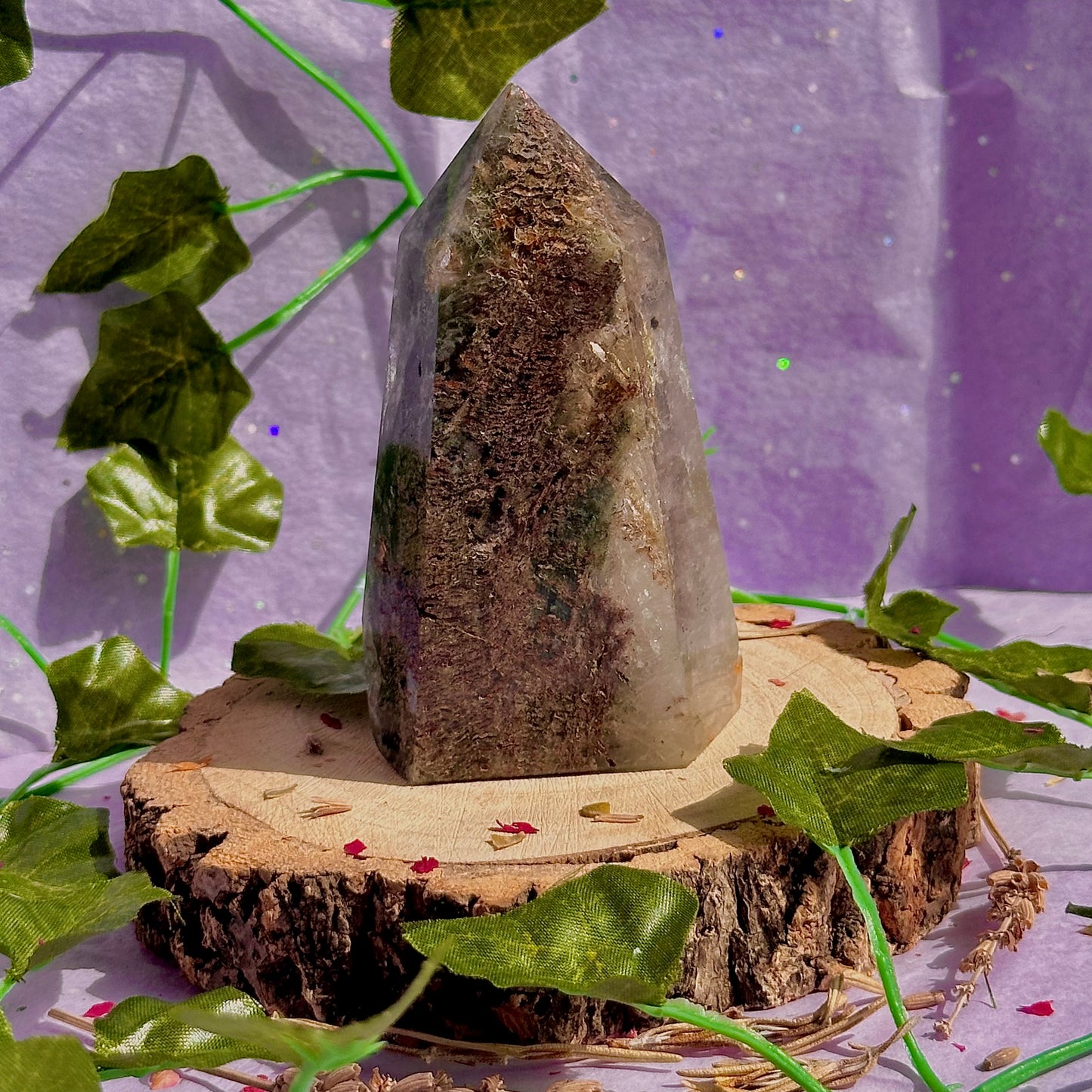 garden quartz tower