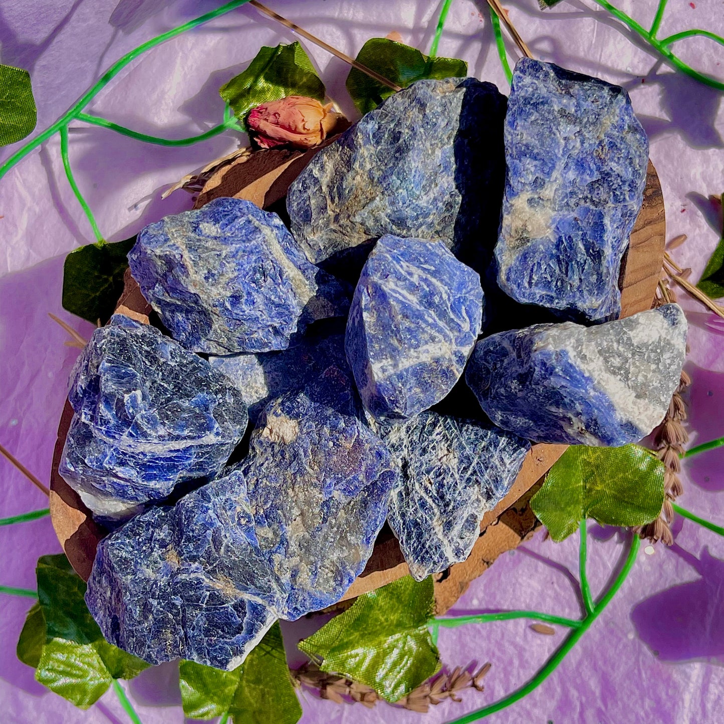 raw/rough sodalite