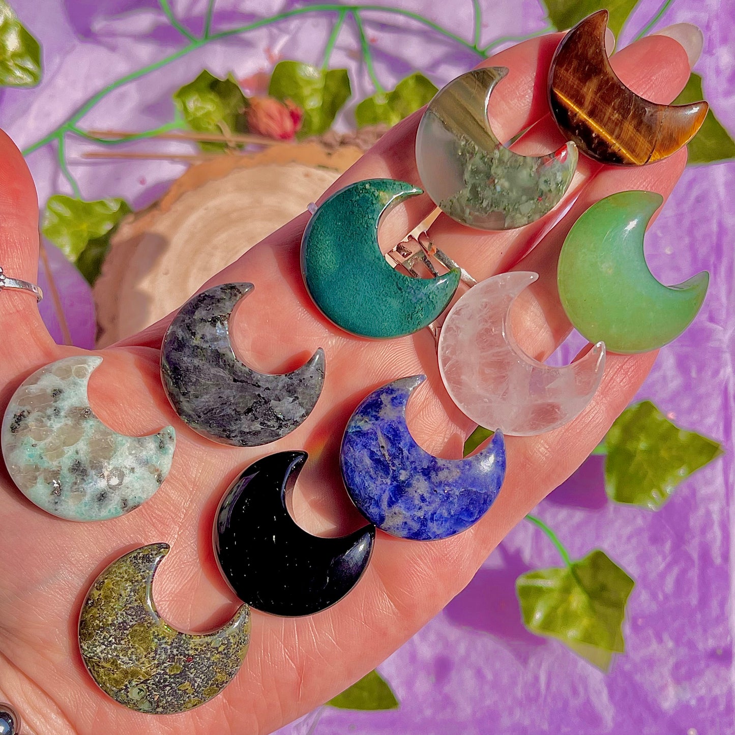moon carvings ~ choose your own