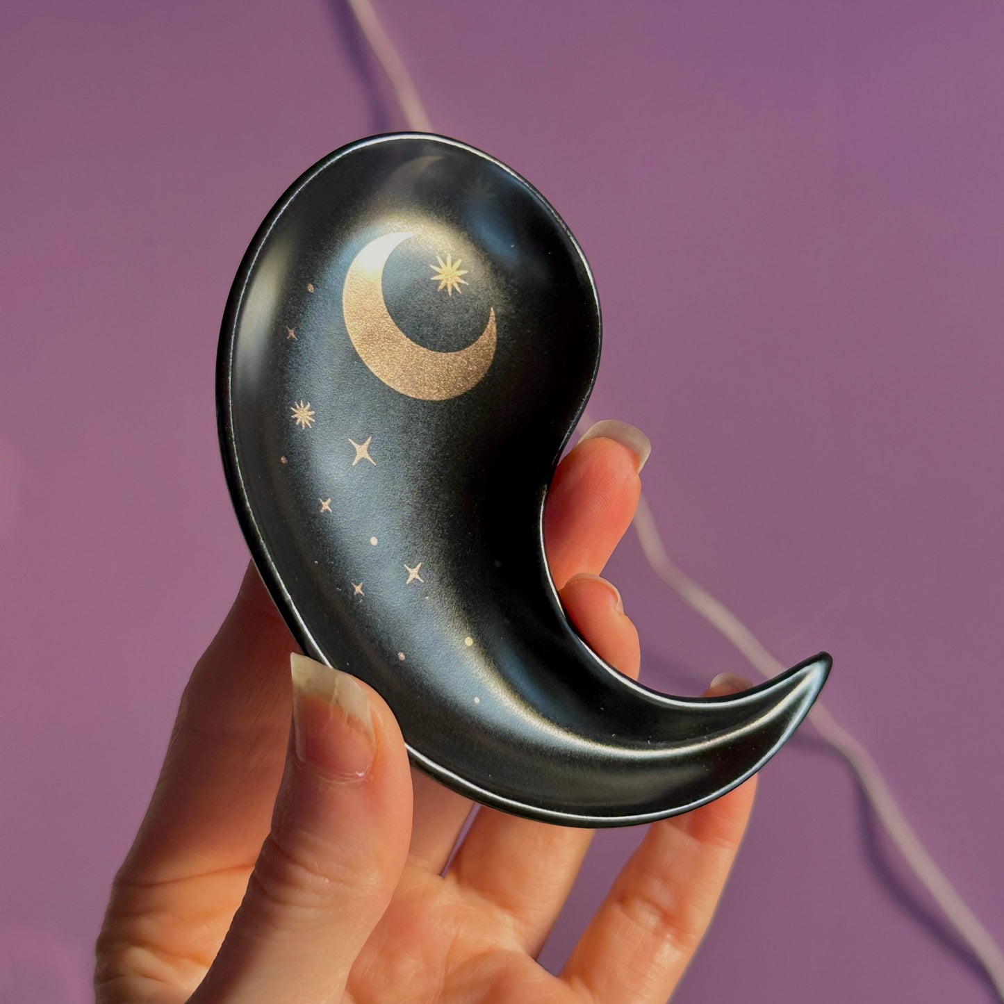 yin yang stacking trinket dish