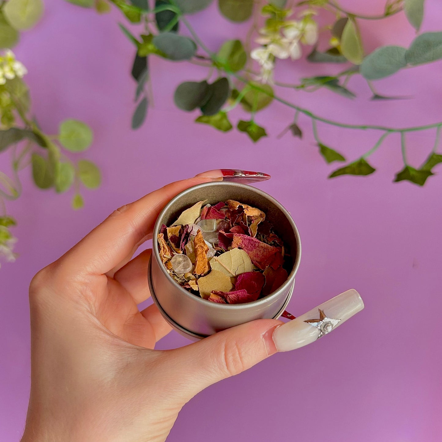 handmade spell blend tins ~ choose your intention