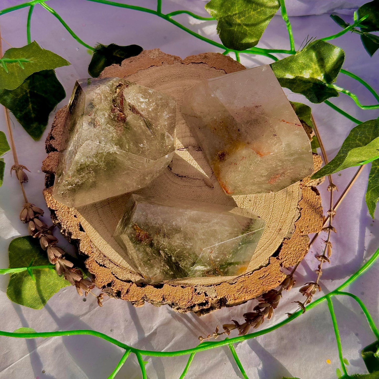 garden quartz freeform ~ intuitively chosen