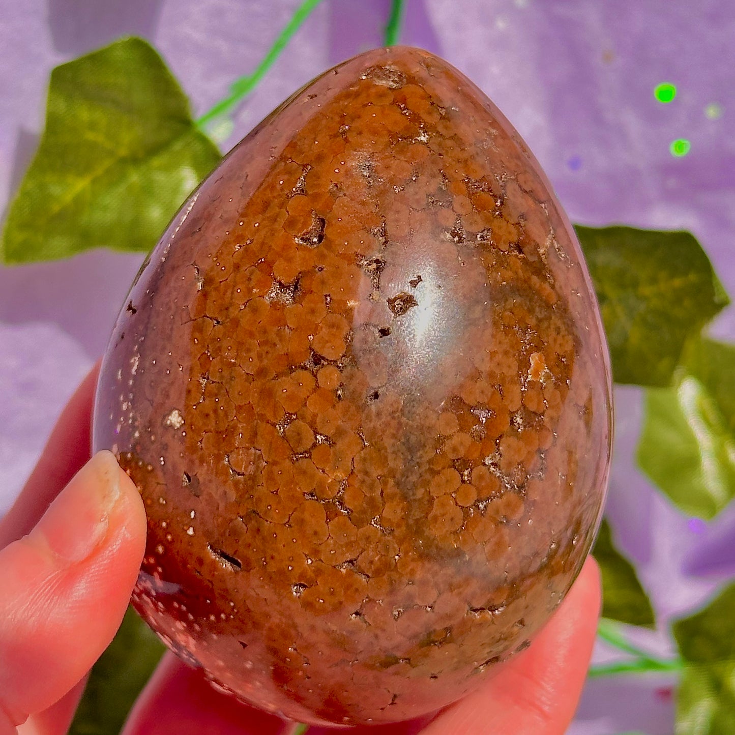 sea jasper big egg carving