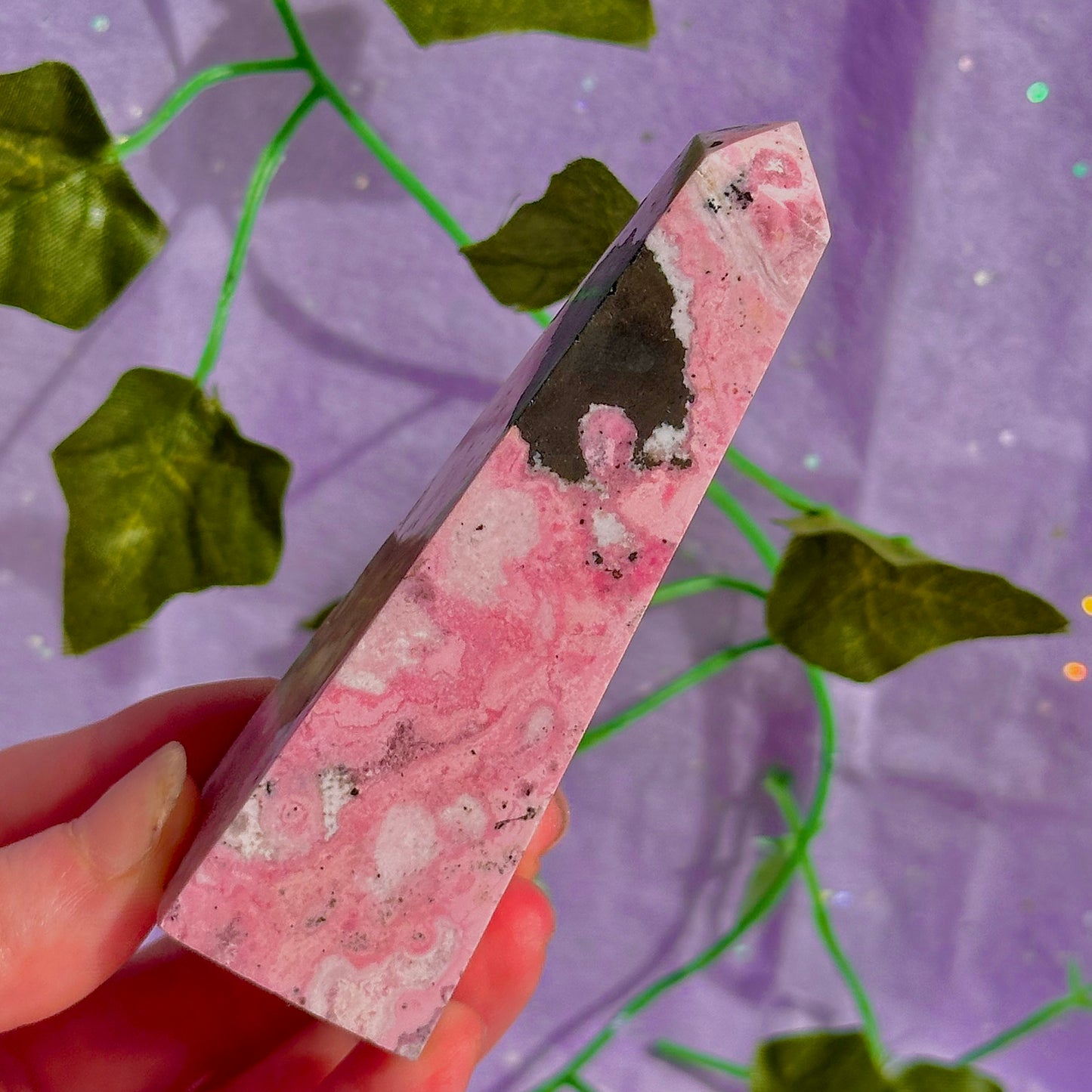 peruvian rhodonite towers ~ choose your own