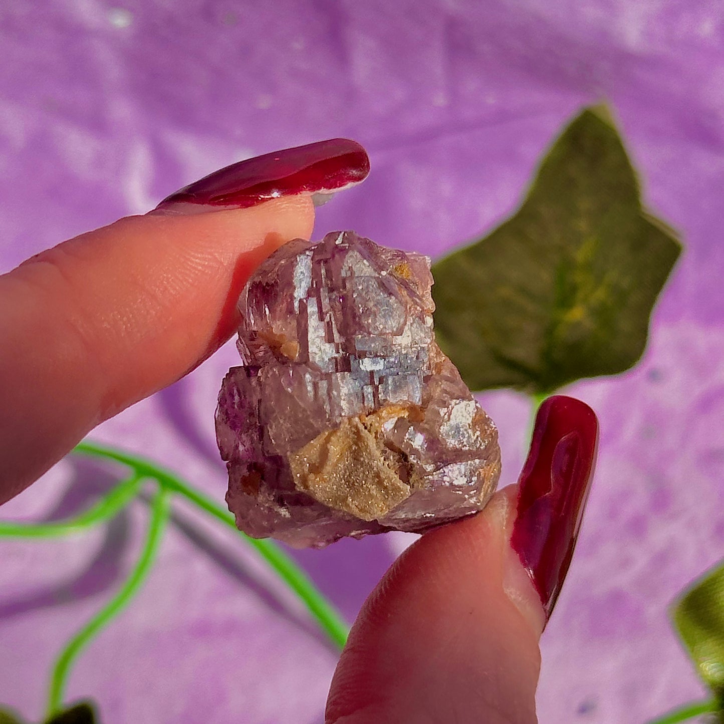 stalactitic UV cubic fluorite cluster specimen ~ choose your own