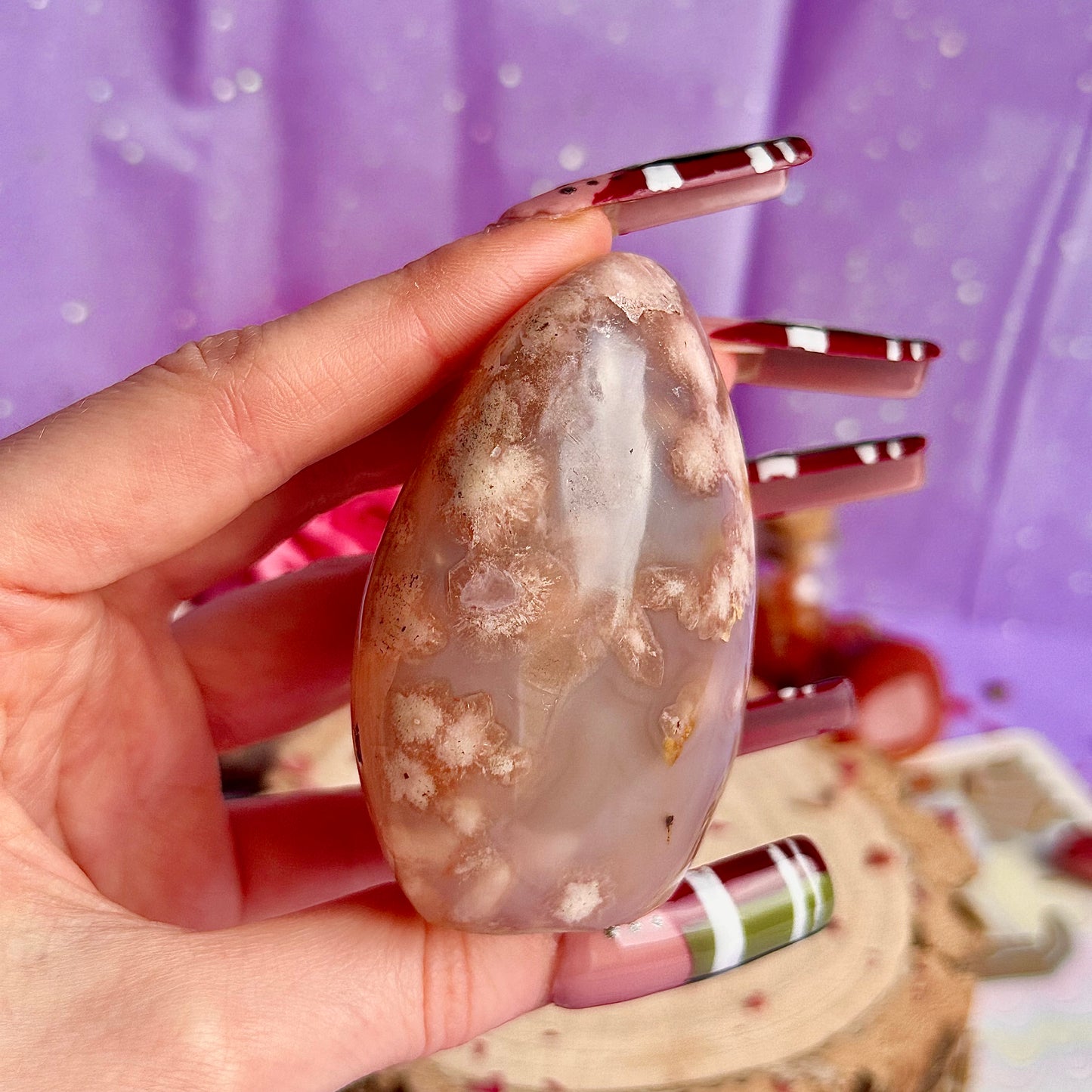 flower agate freeform B