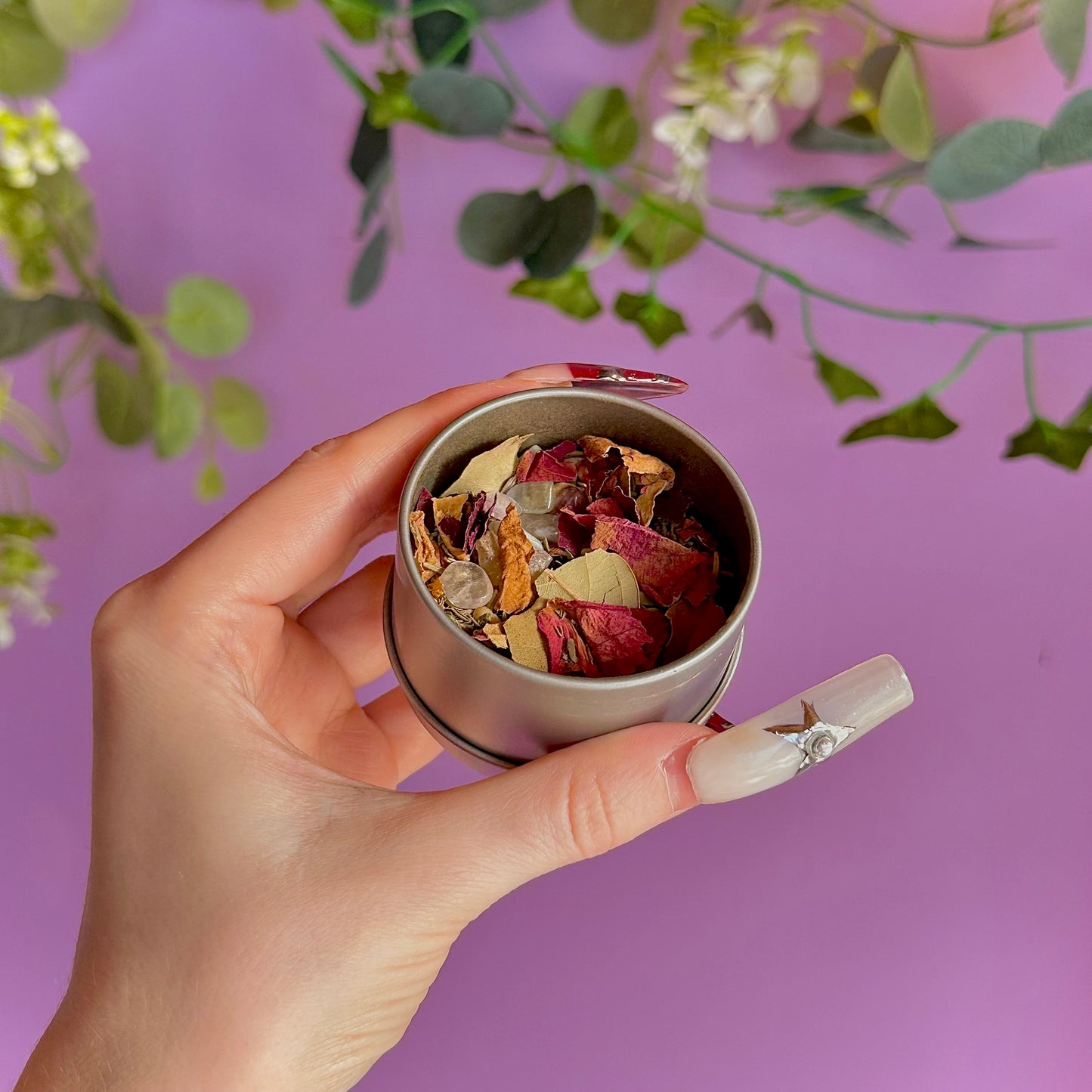 handmade spell blend tins ~ choose your intention