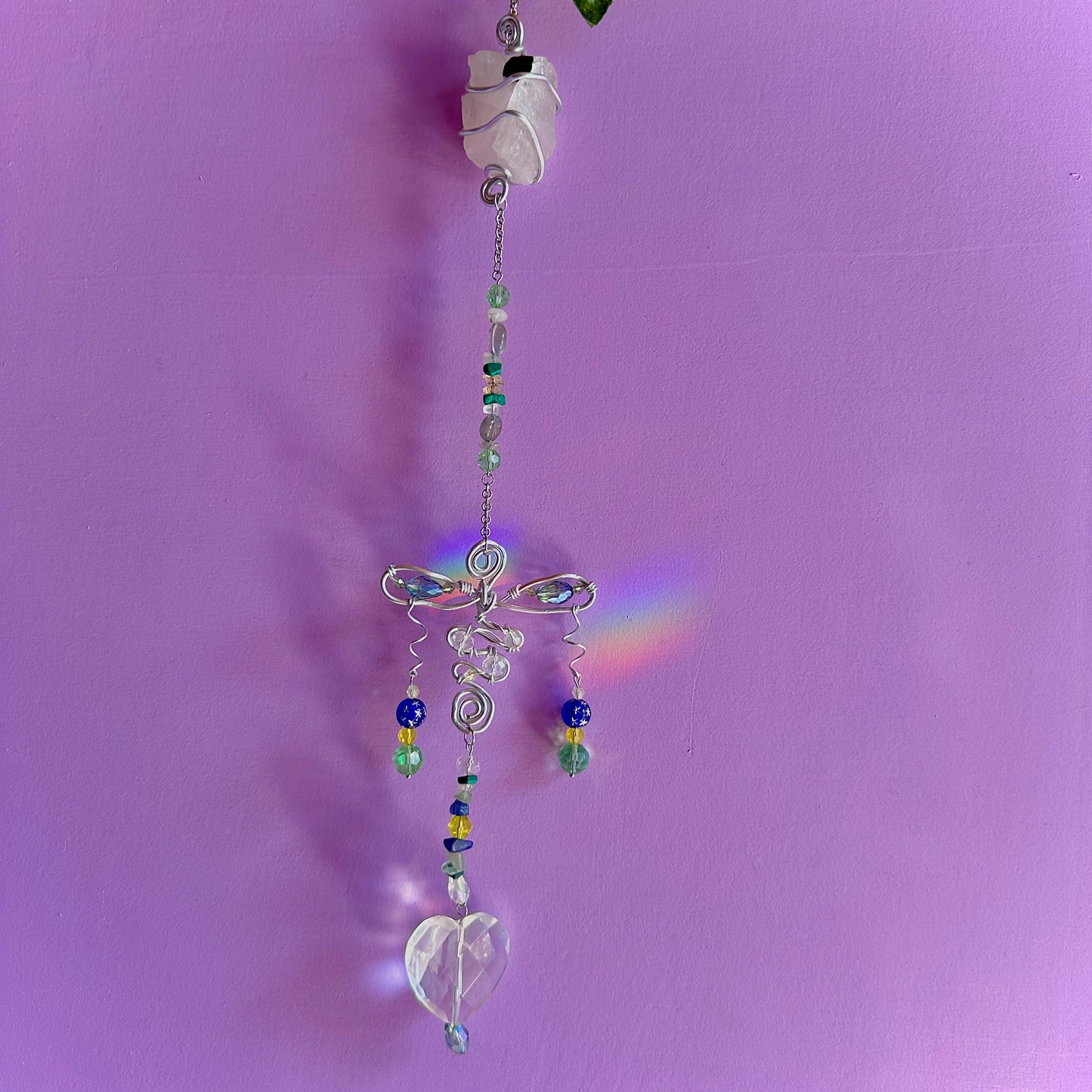 dragonfly garden suncatcher