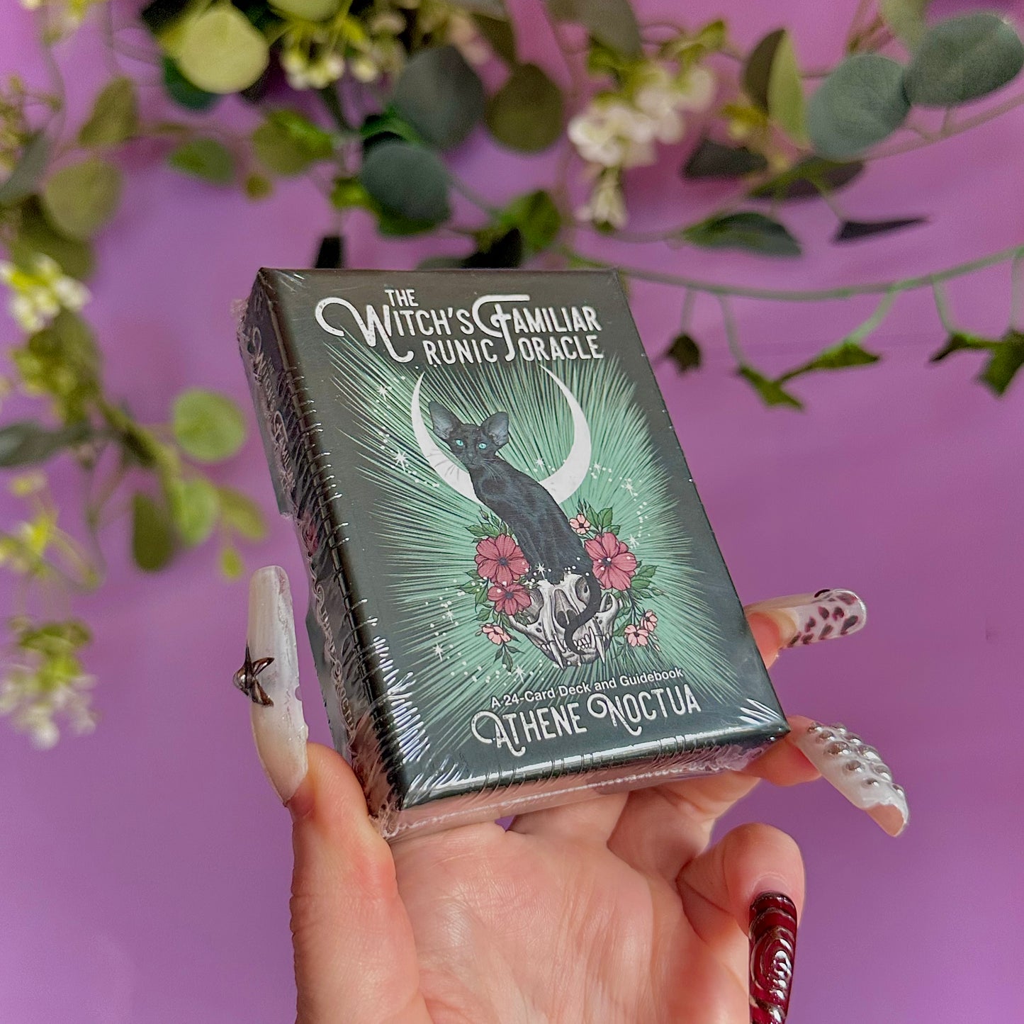 the witch’s familiar runic oracle deck