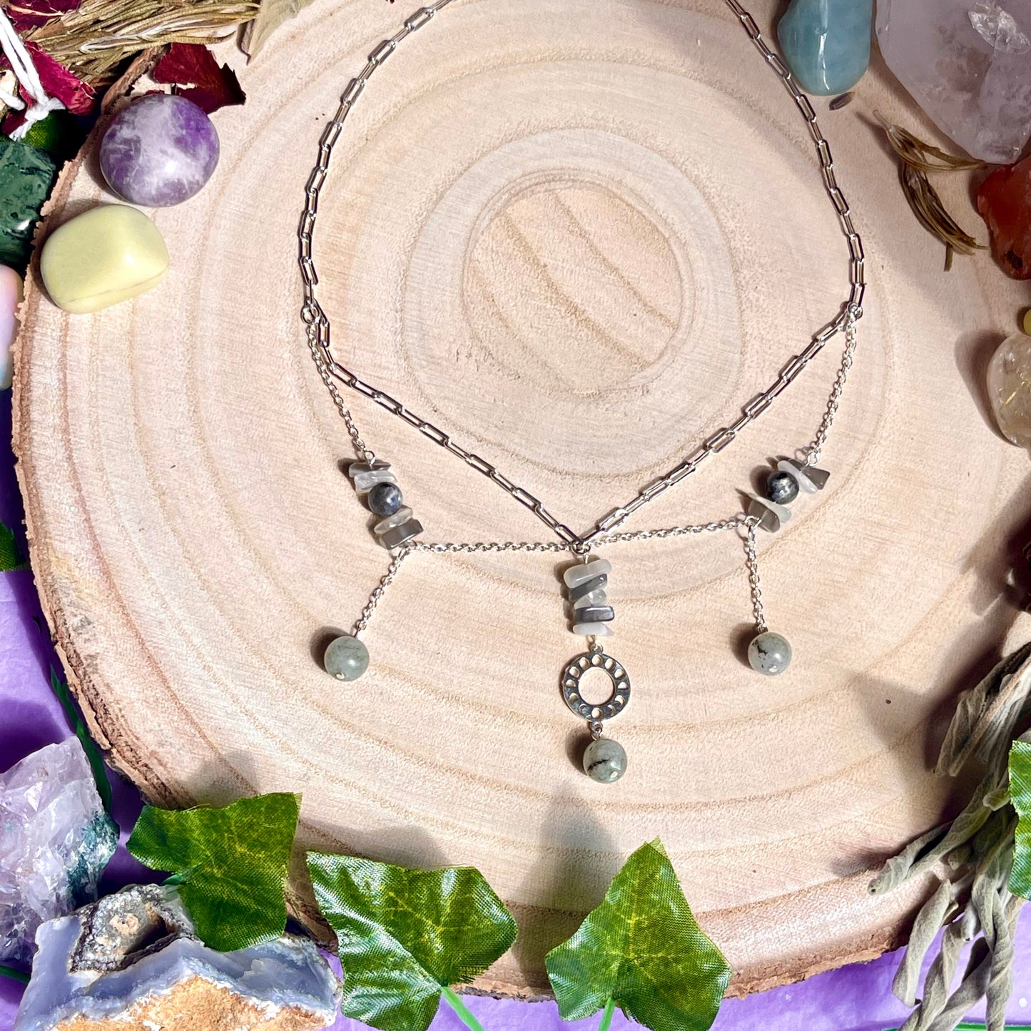 going through phases necklace
