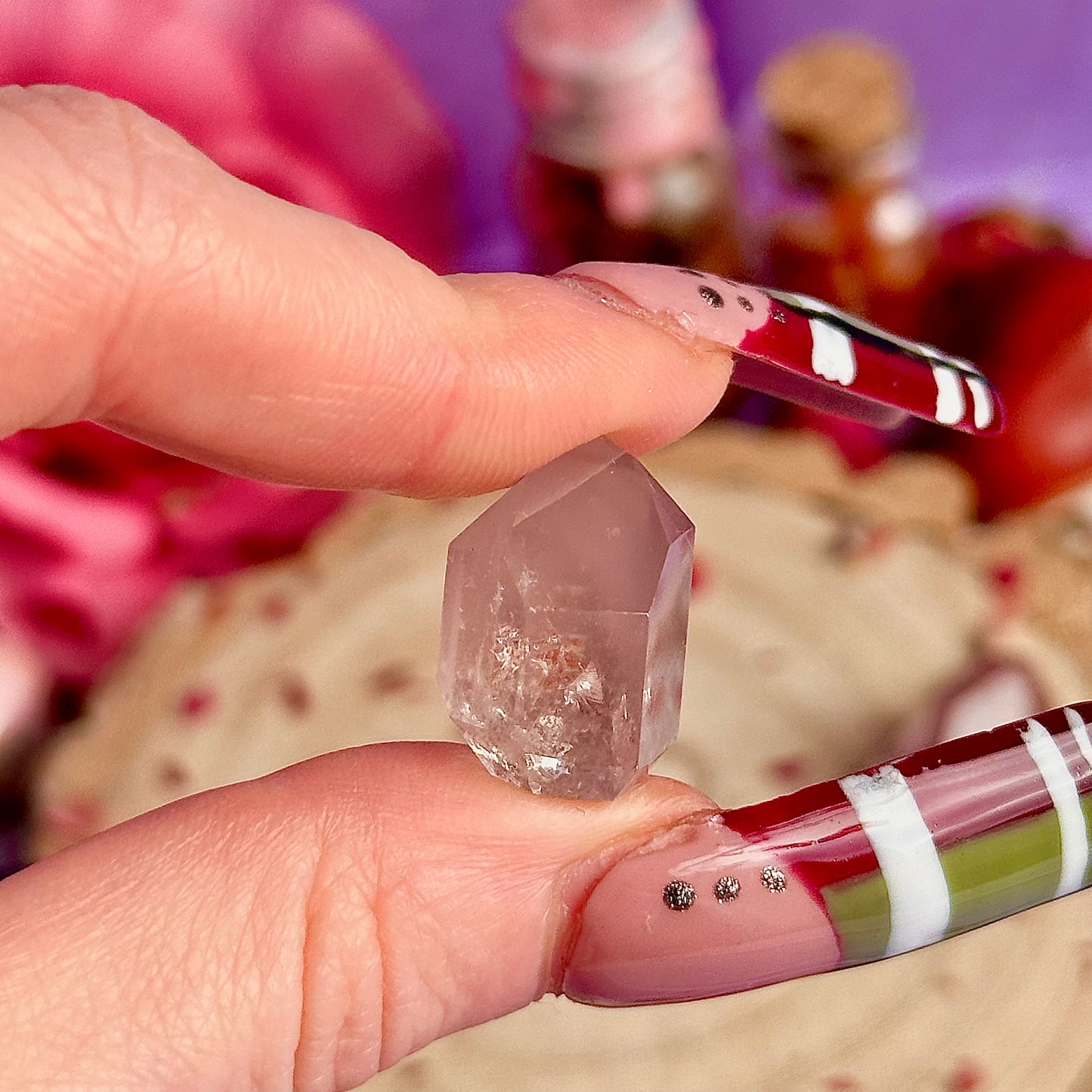 pink lithium quartz ~ choose your own