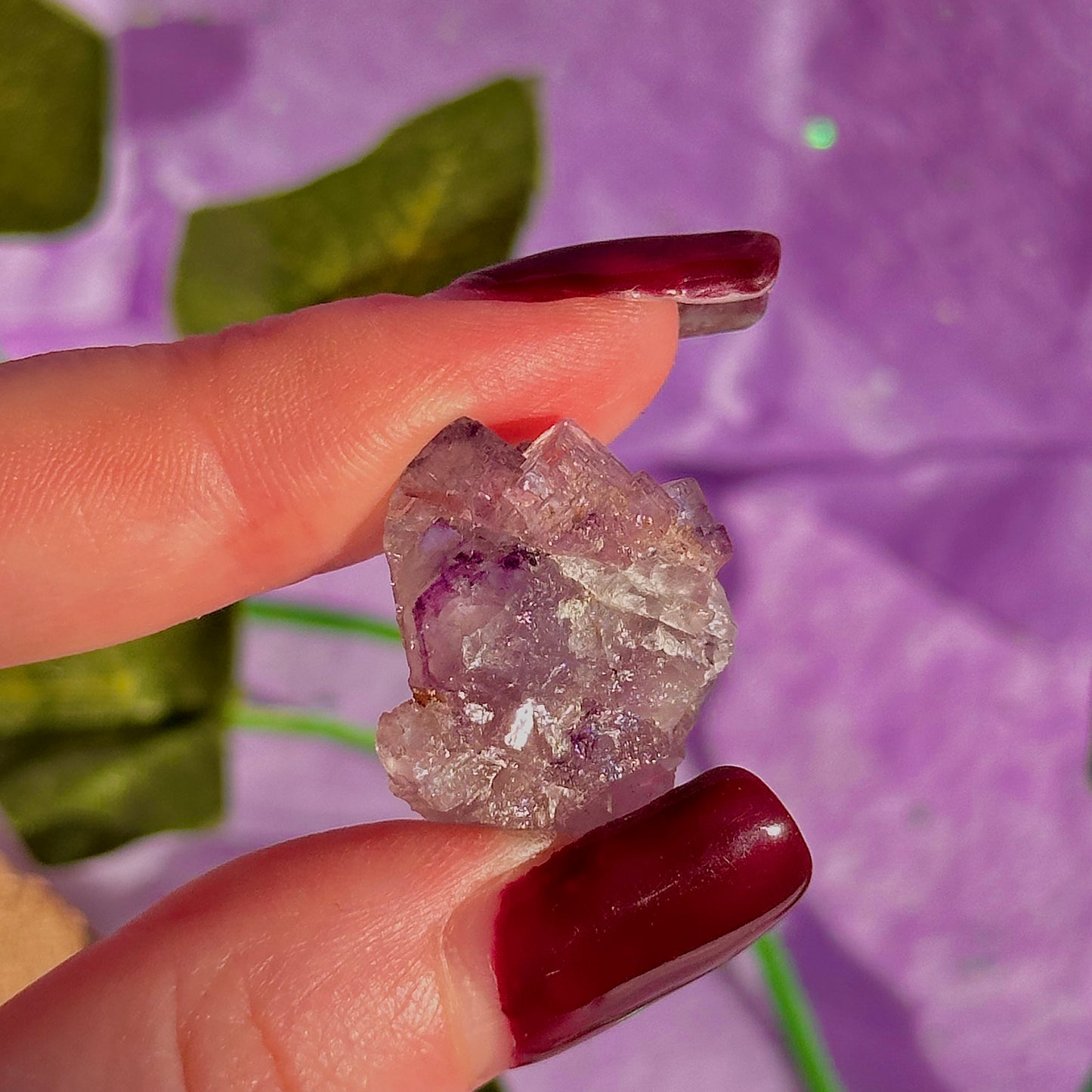 stalactitic UV cubic fluorite cluster specimen ~ choose your own