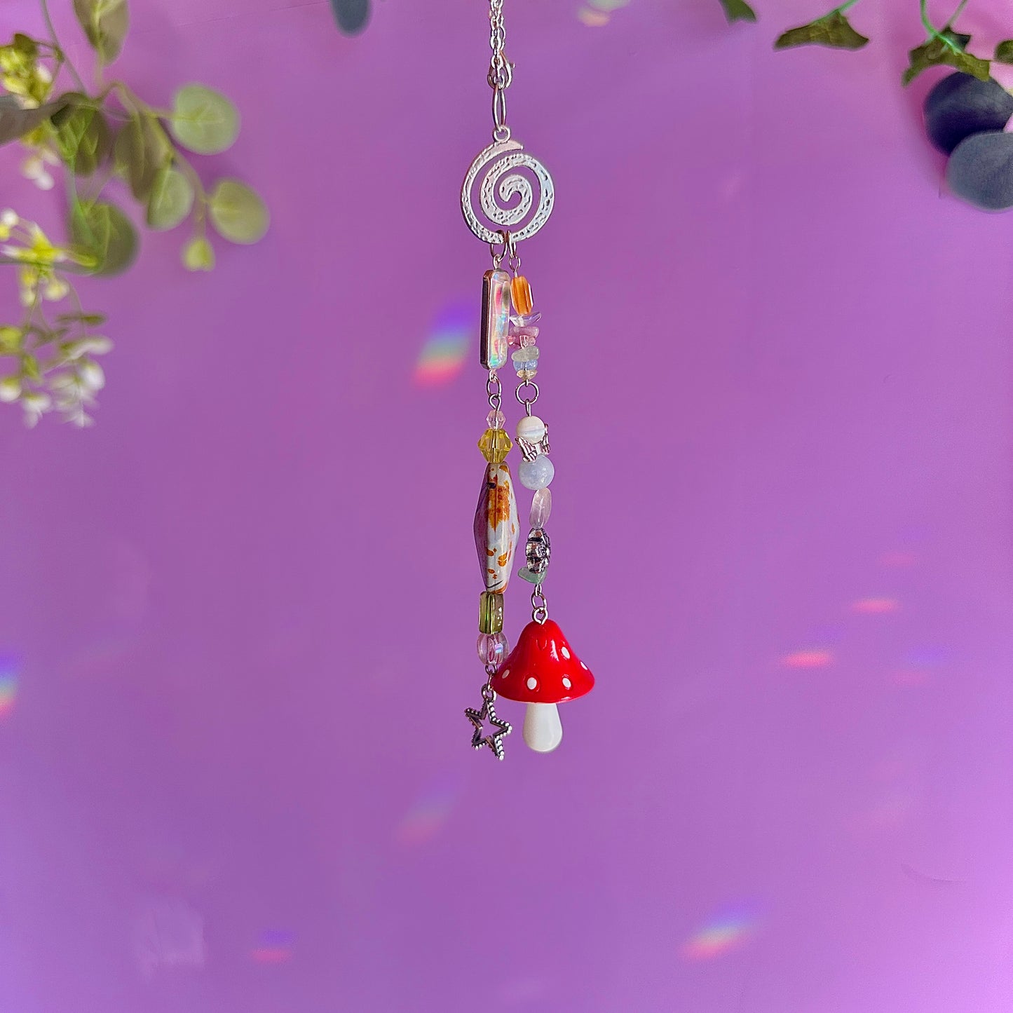 a fae’s garden car charm
