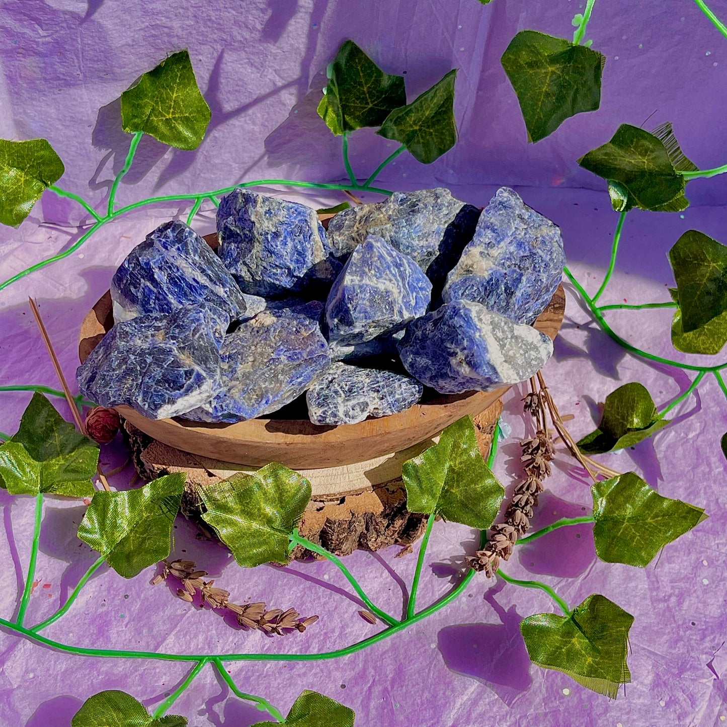 raw/rough sodalite
