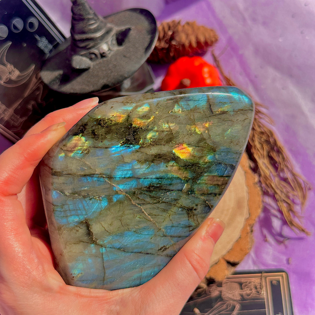 labradorite freeform large