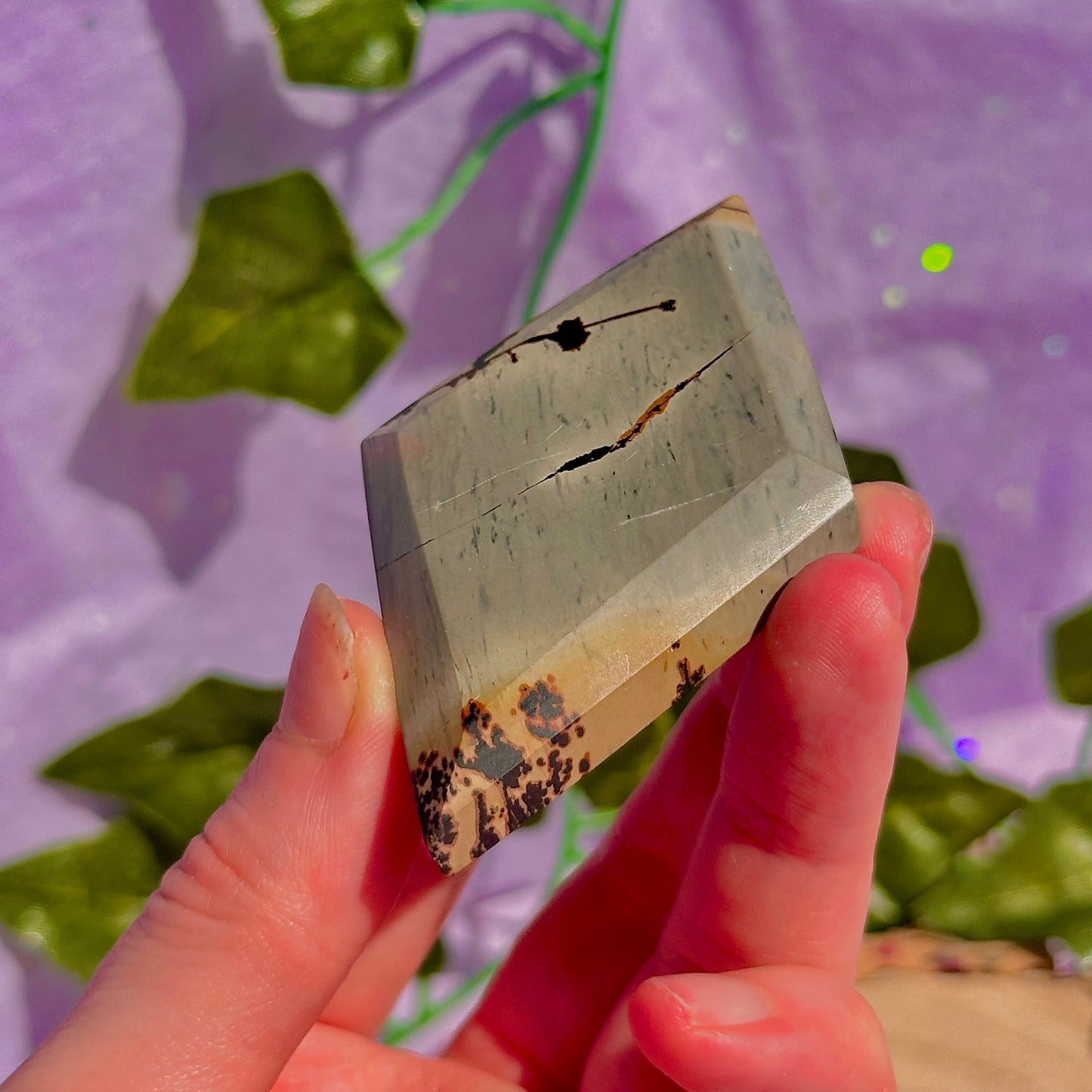 picture jasper diamond caving with stand