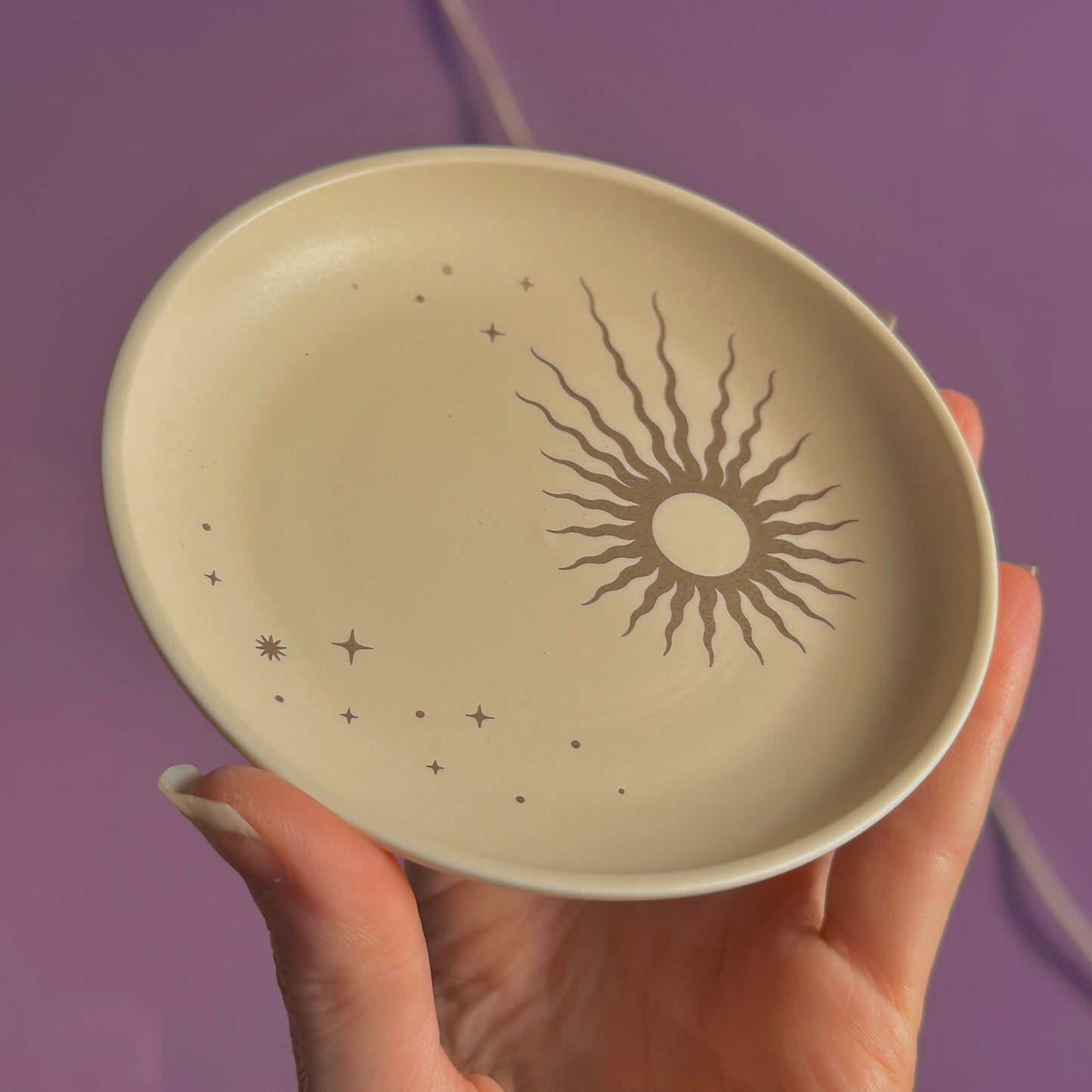 yin yang stacking trinket dish