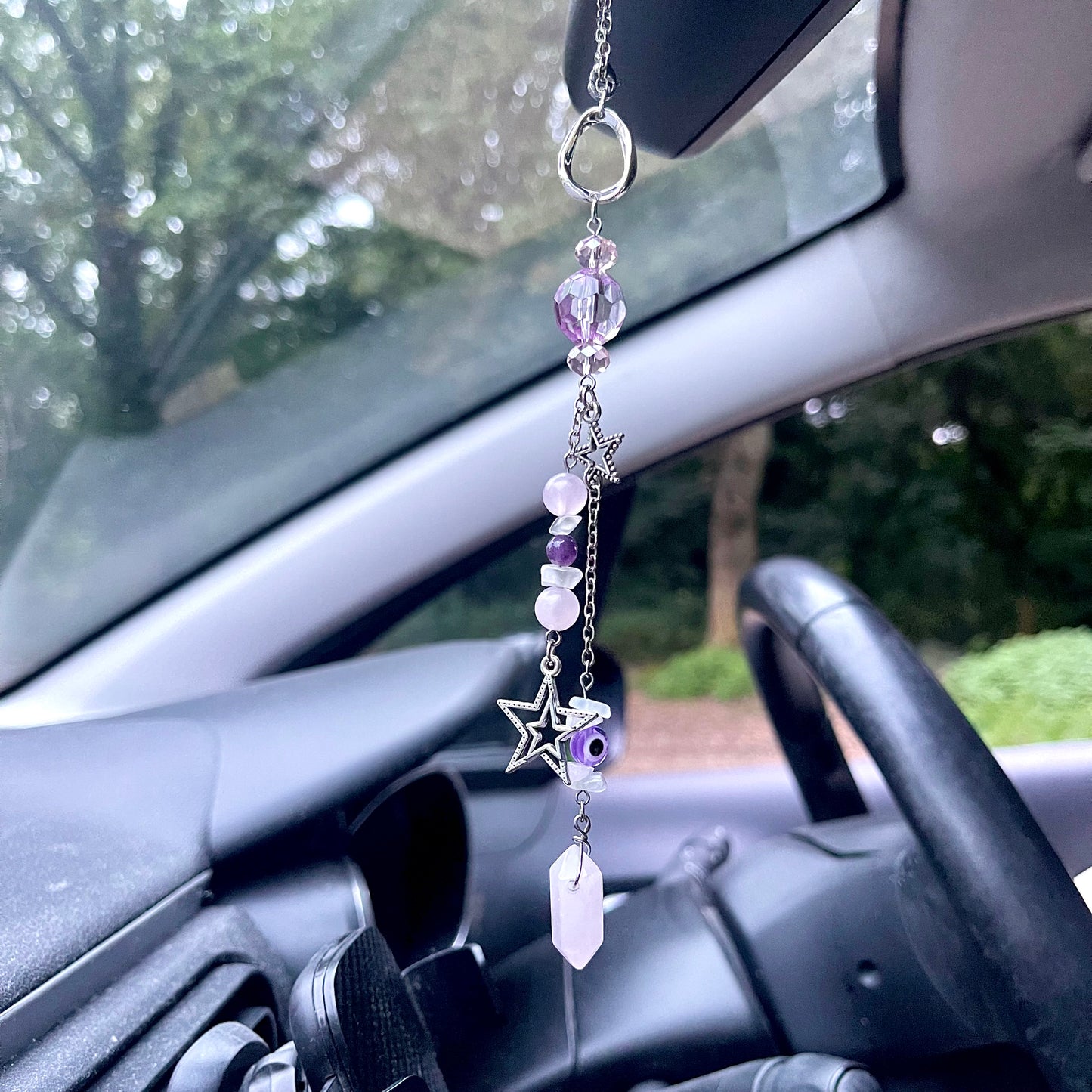 starry eyes car charm