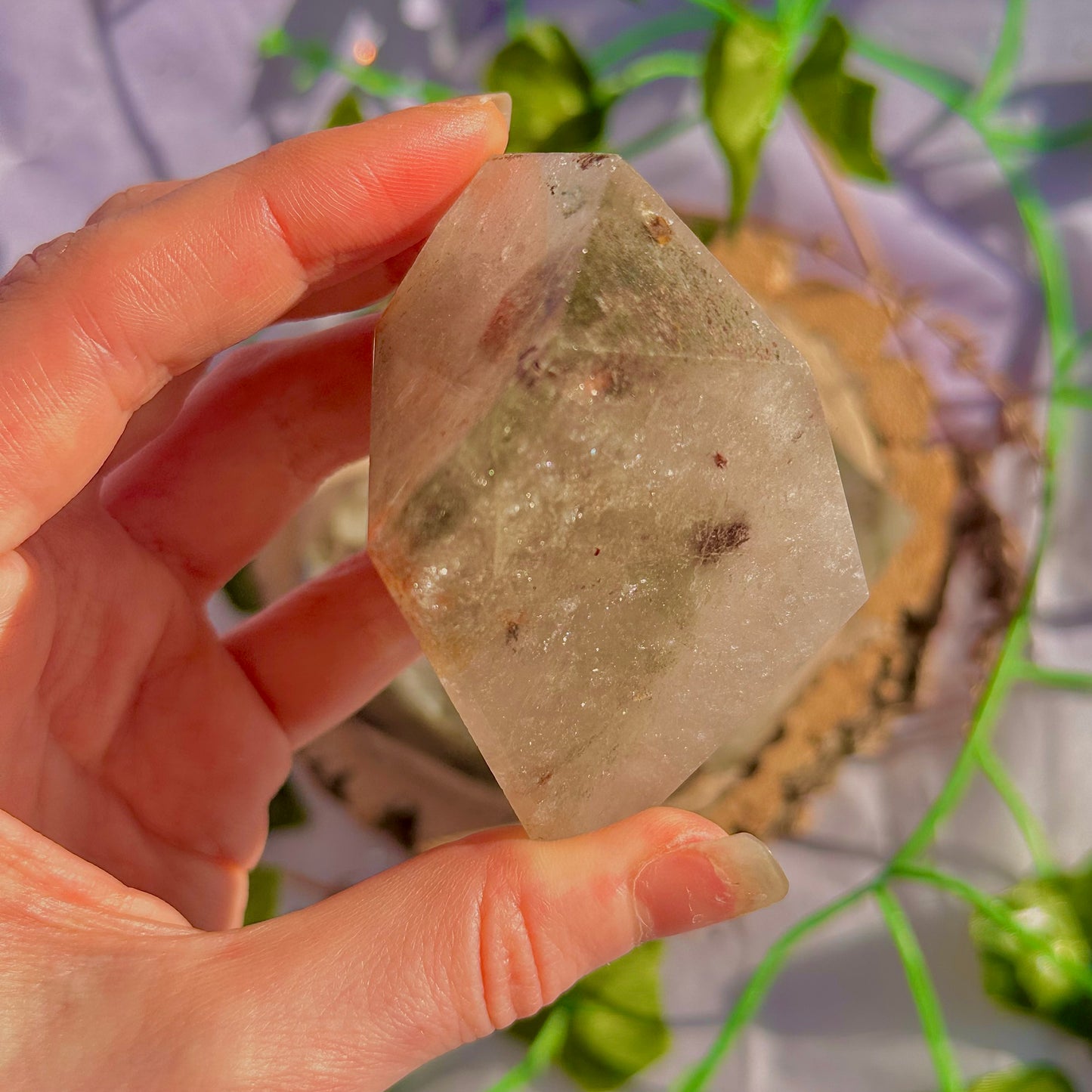 garden quartz freeform ~ intuitively chosen