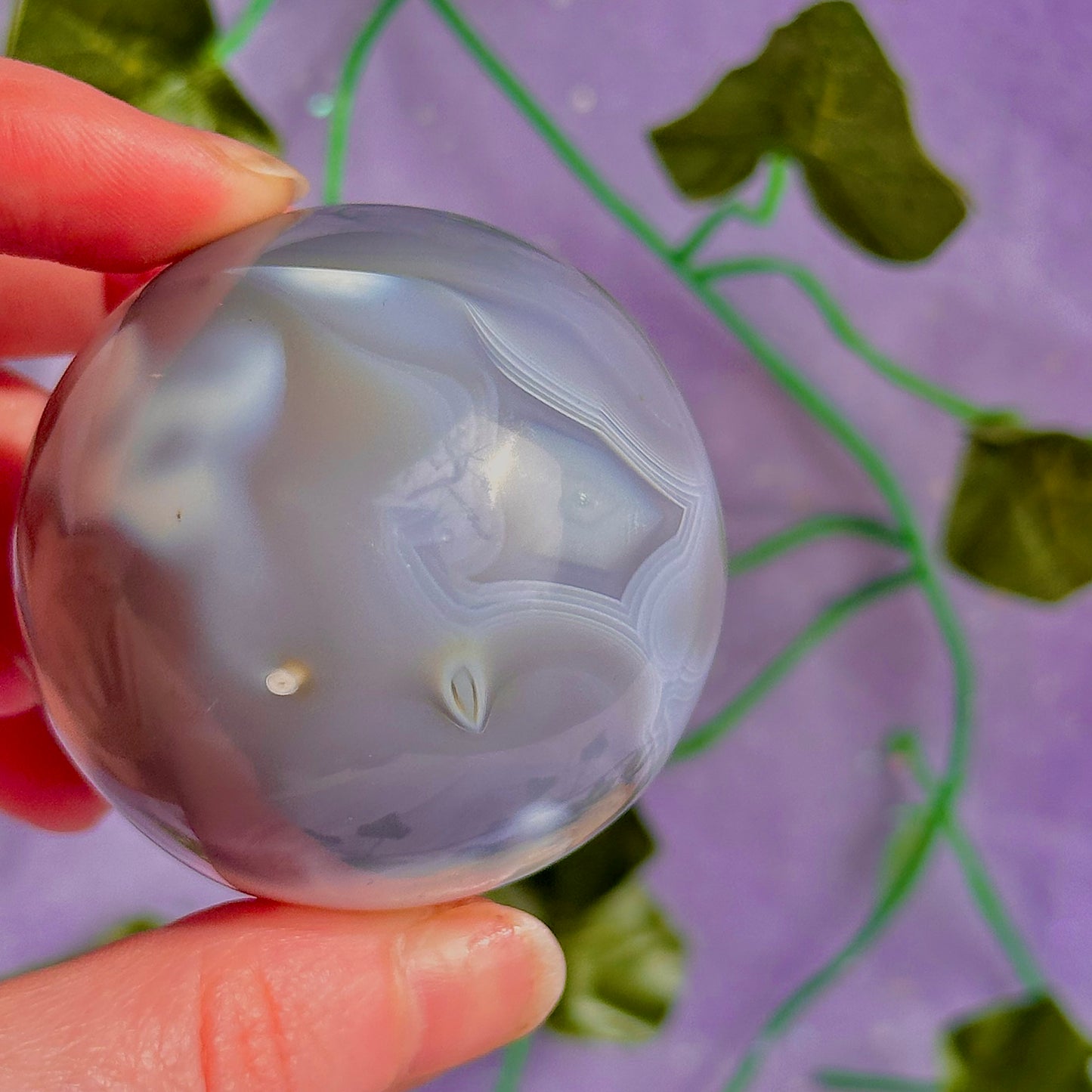 orca agate sphere
