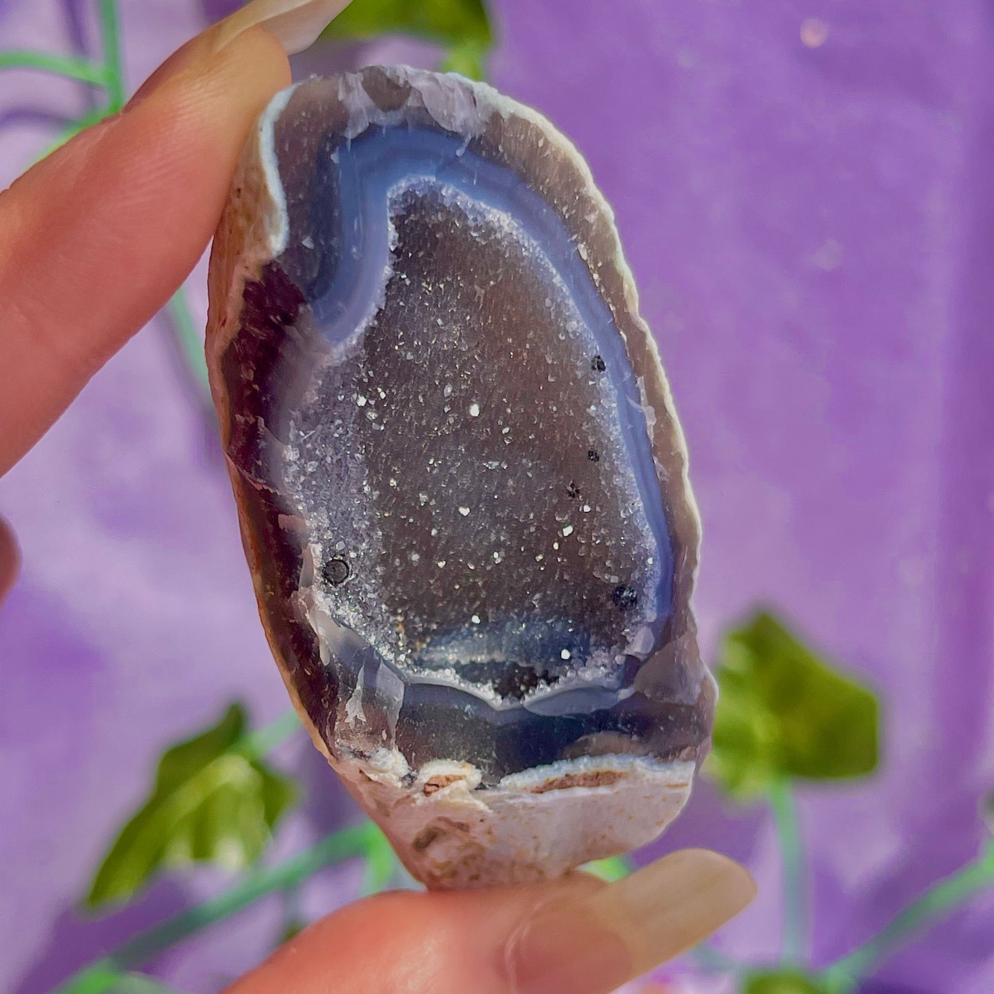 druzy agate geodes C1-5