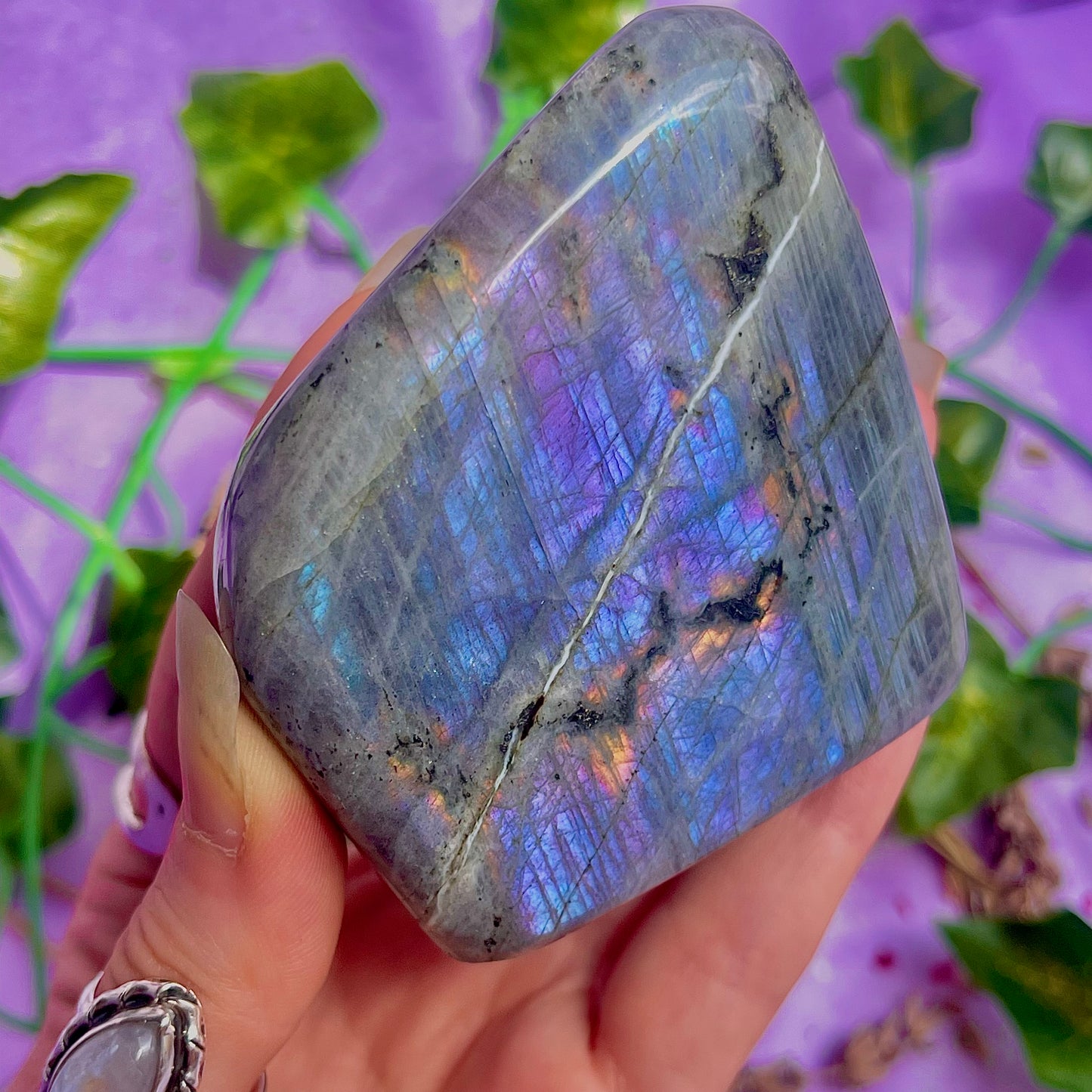 labradorite freeform medium ~ intuitively chosen