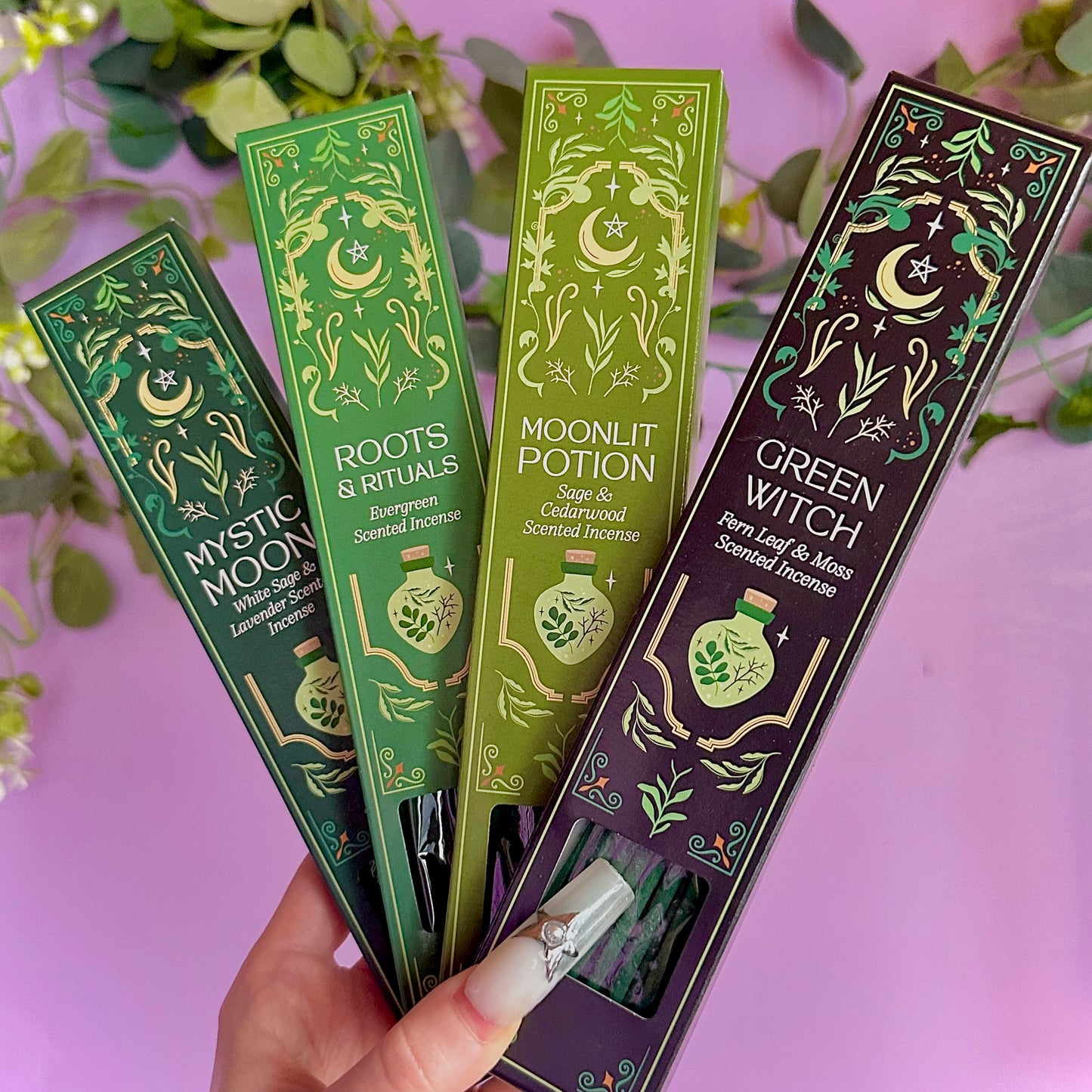 green witch incense selection ~ choose your own scent