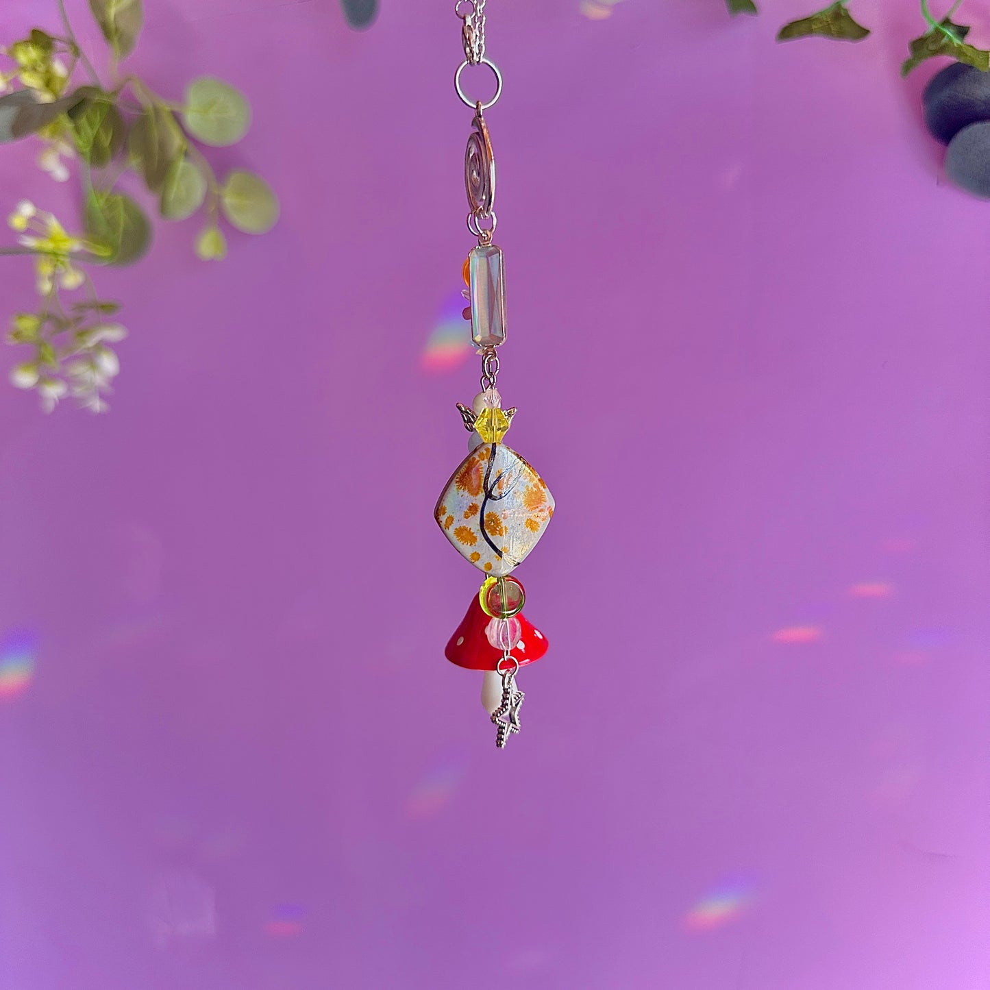 a fae’s garden car charm