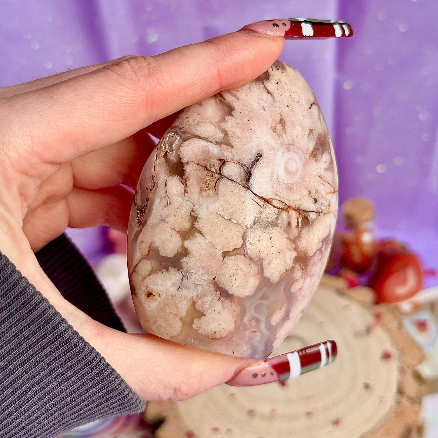 flower agate freeform A