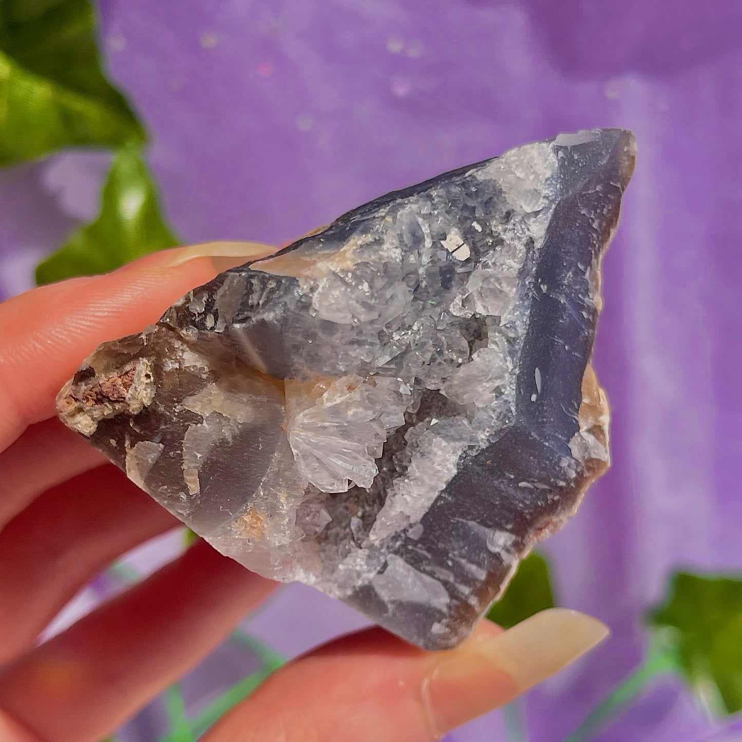 druzy agate geodes B1-5