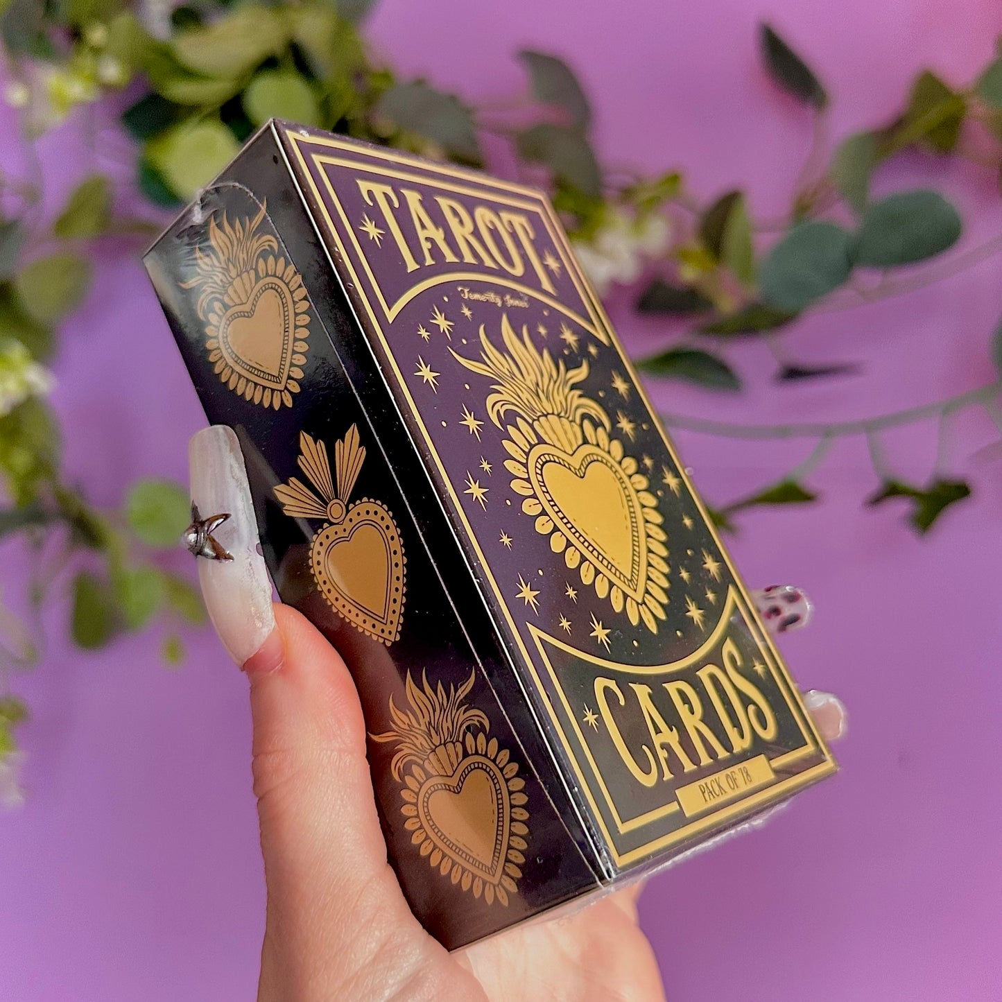 sacred heart traditional tarot card deck