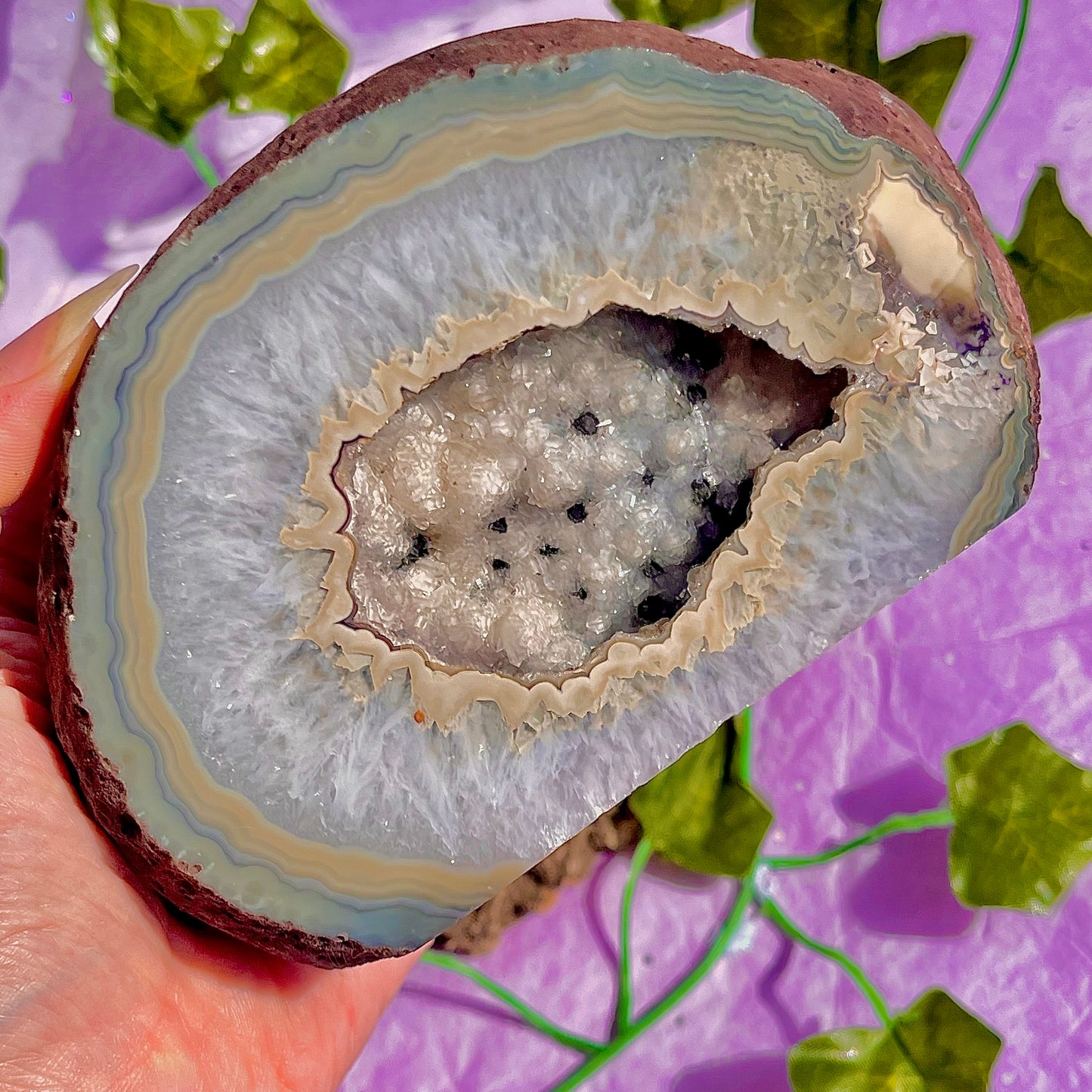 druzy agate freeform