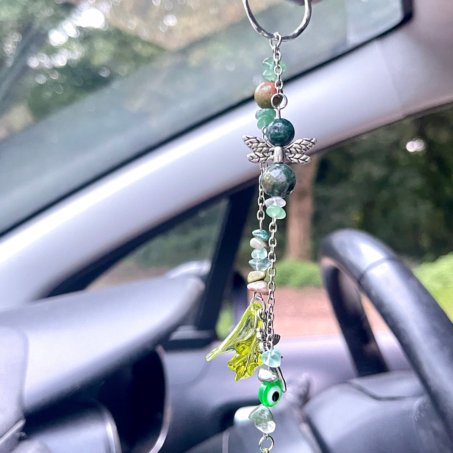 fairy forest car charm