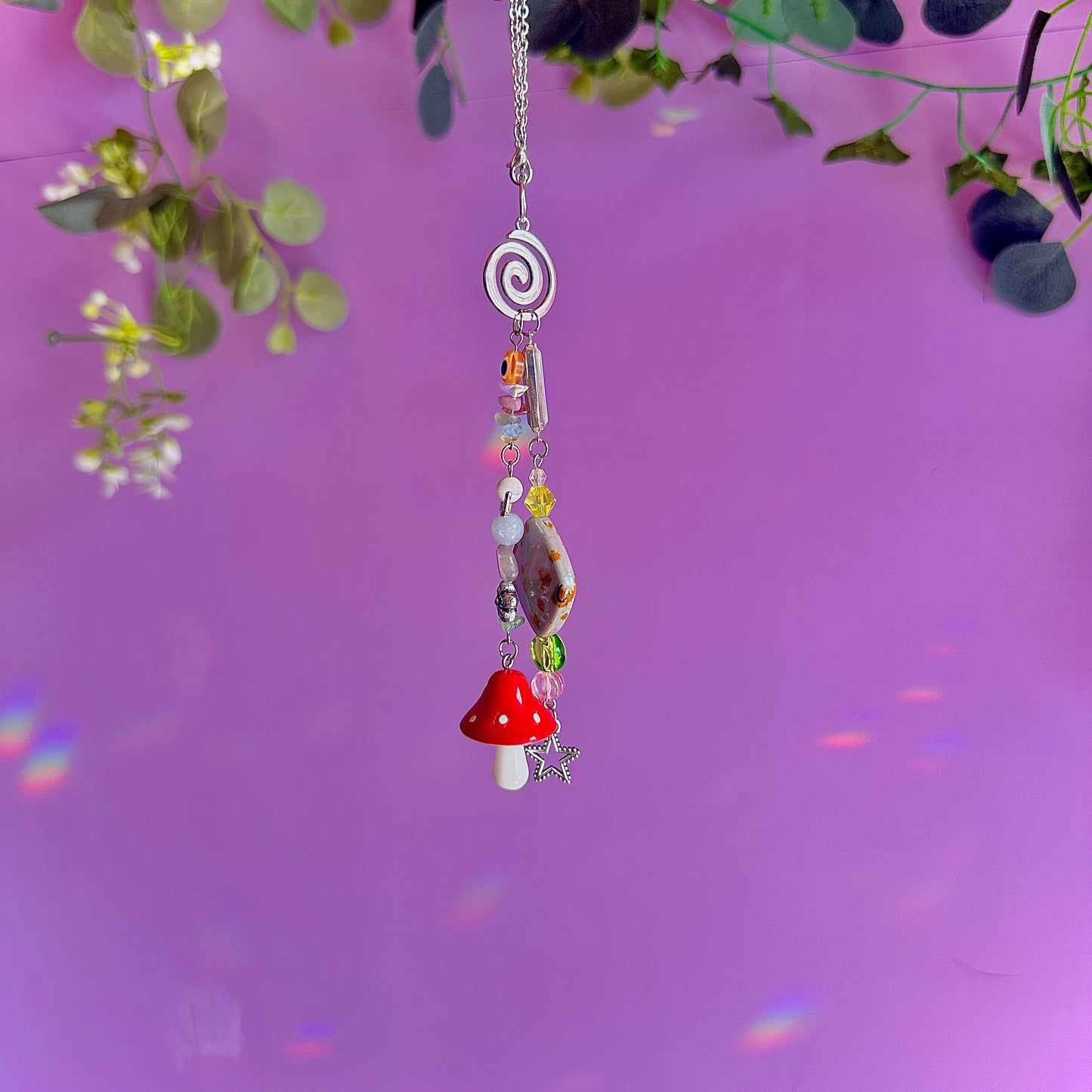 a fae’s garden car charm