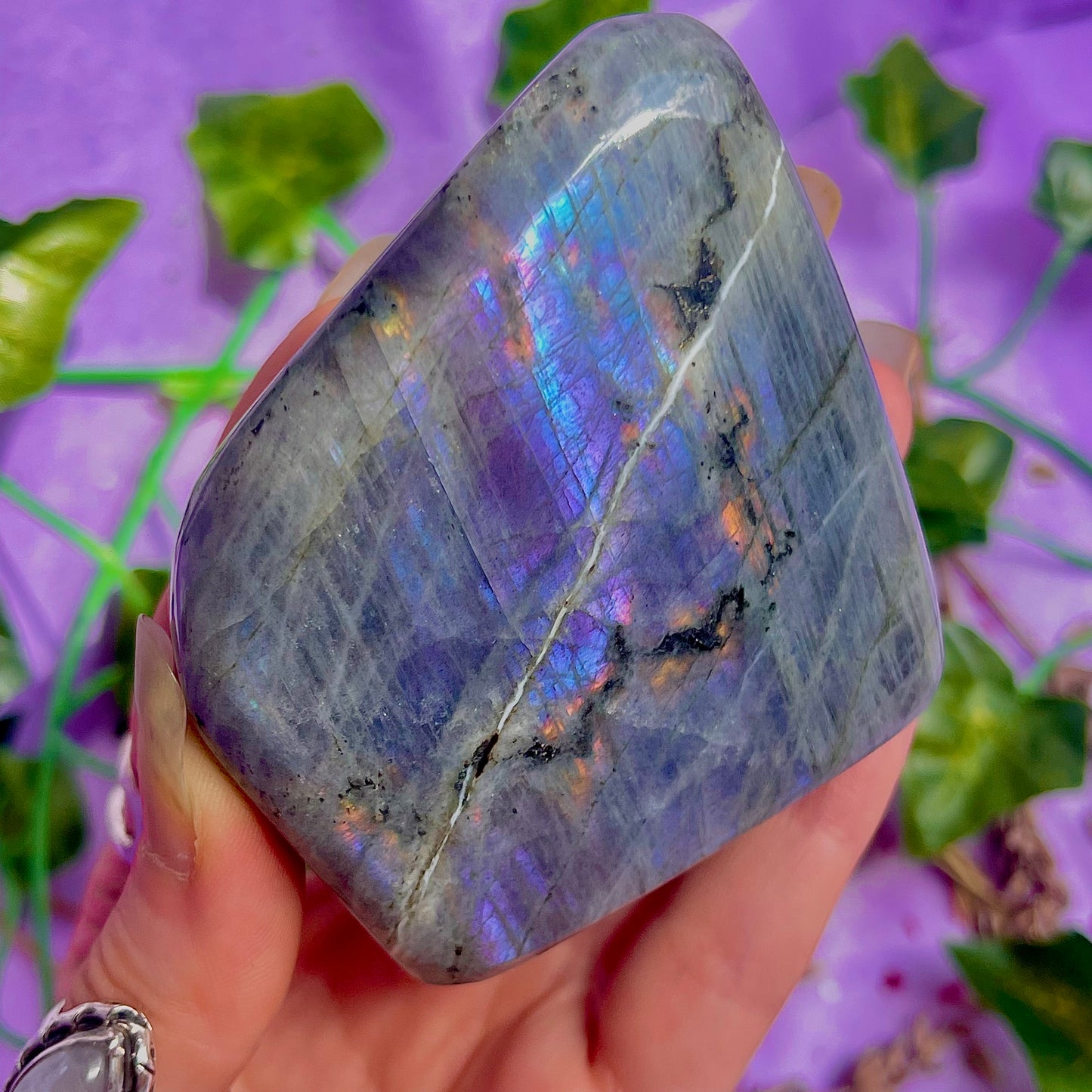labradorite freeform medium ~ intuitively chosen