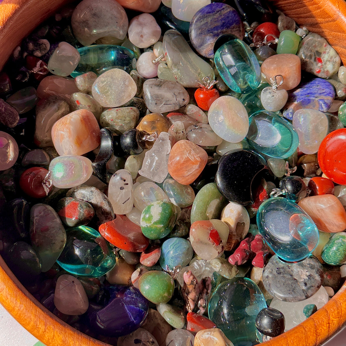this is the crystal of a killer confetti mix