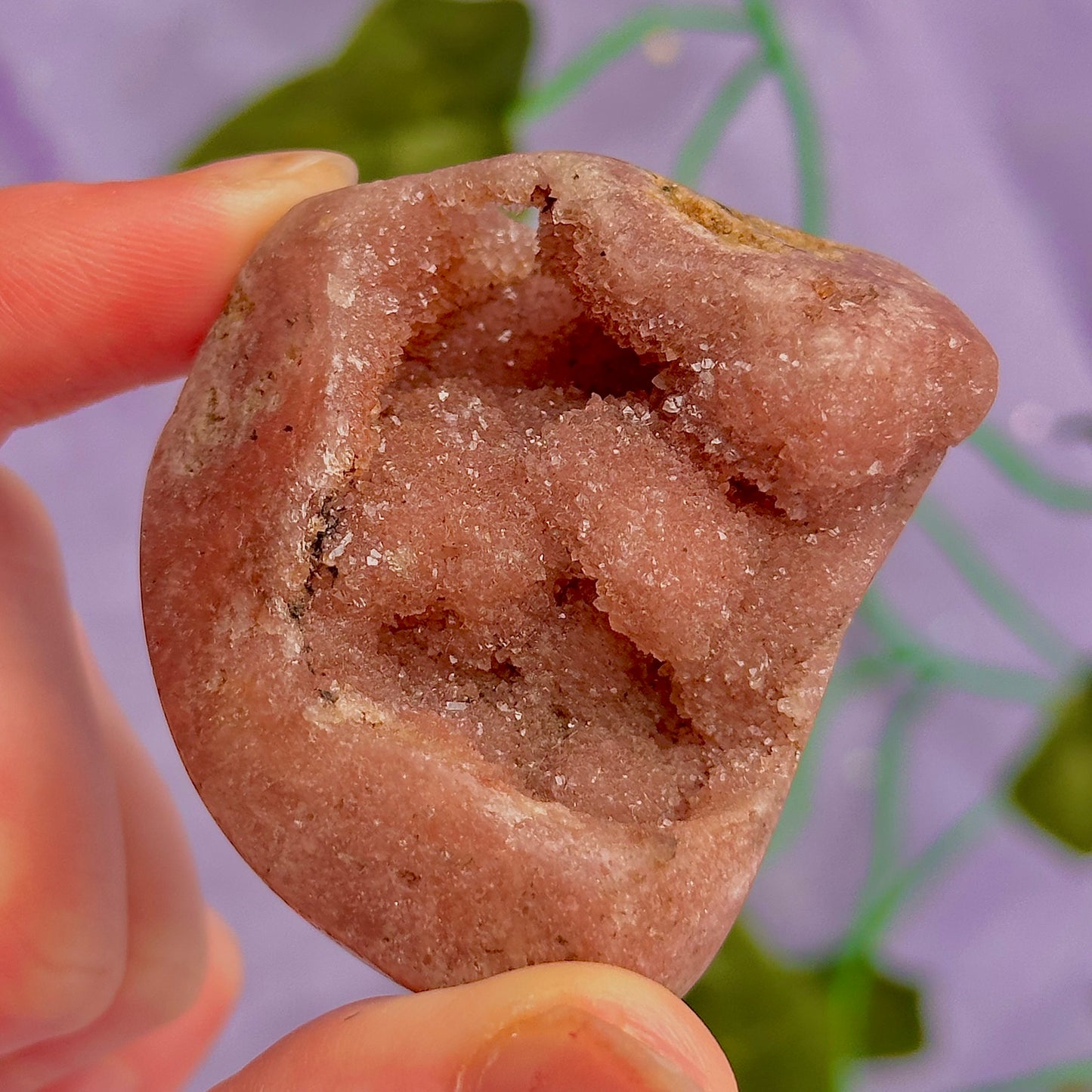 pink amethyst pieces ~ choose your own
