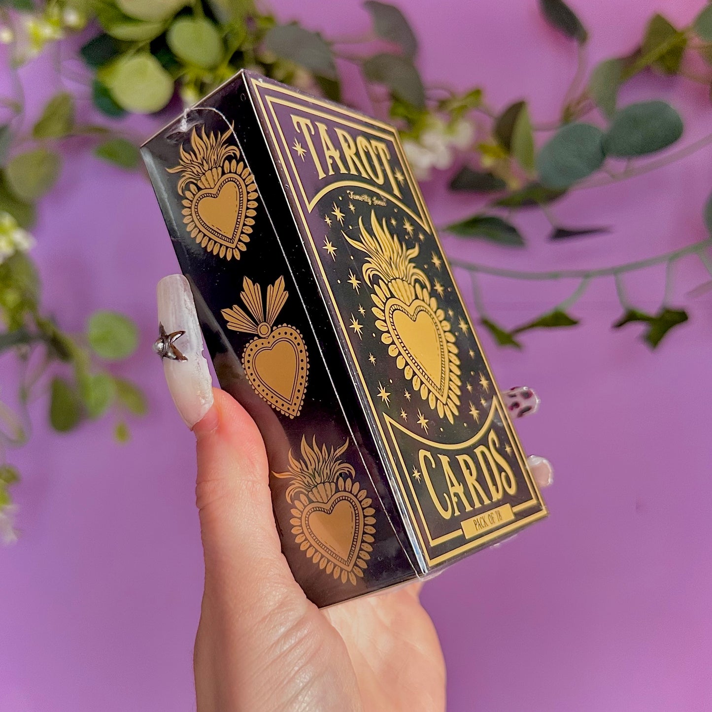 sacred heart traditional tarot card deck