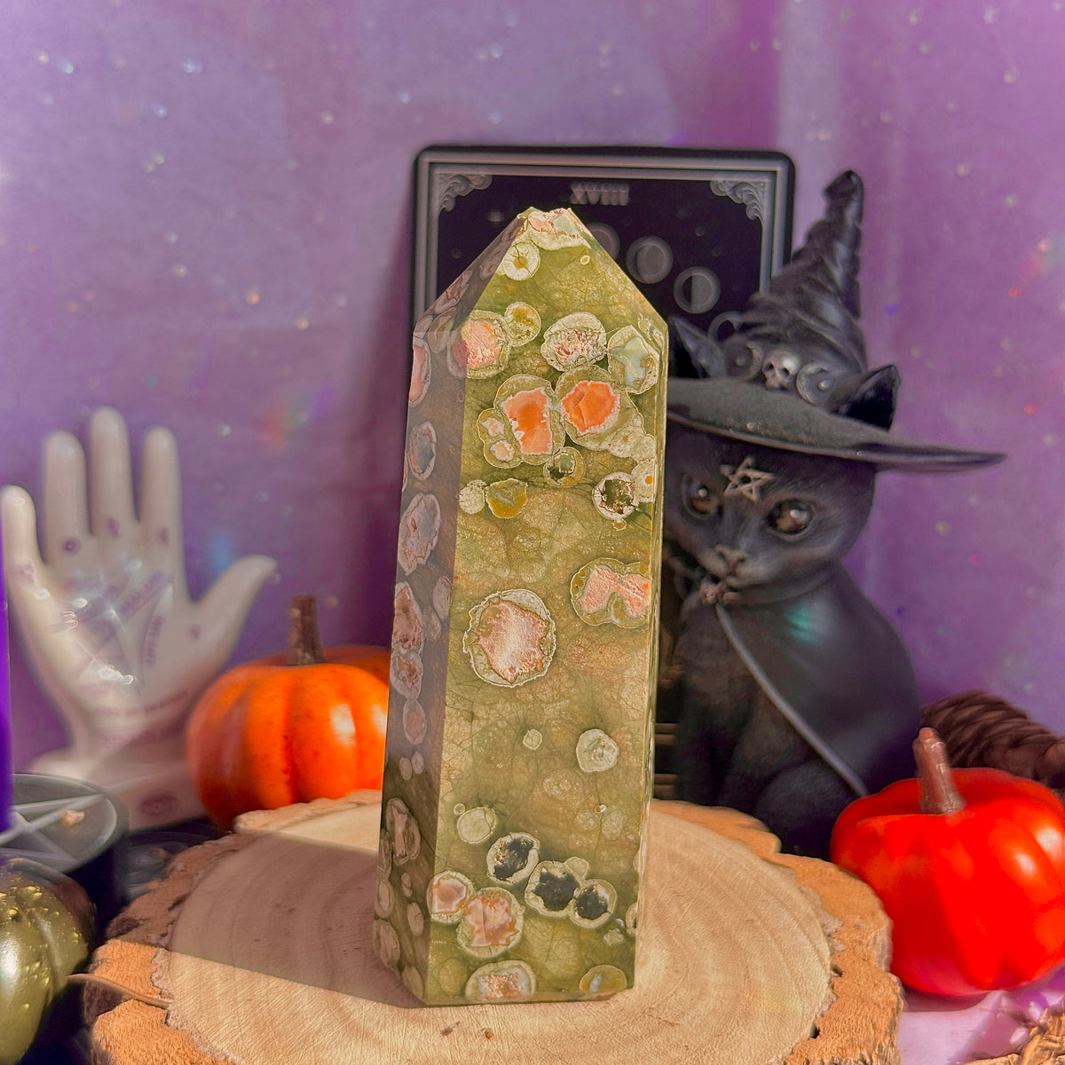 rainforest jasper chunky tower ~ imperfect
