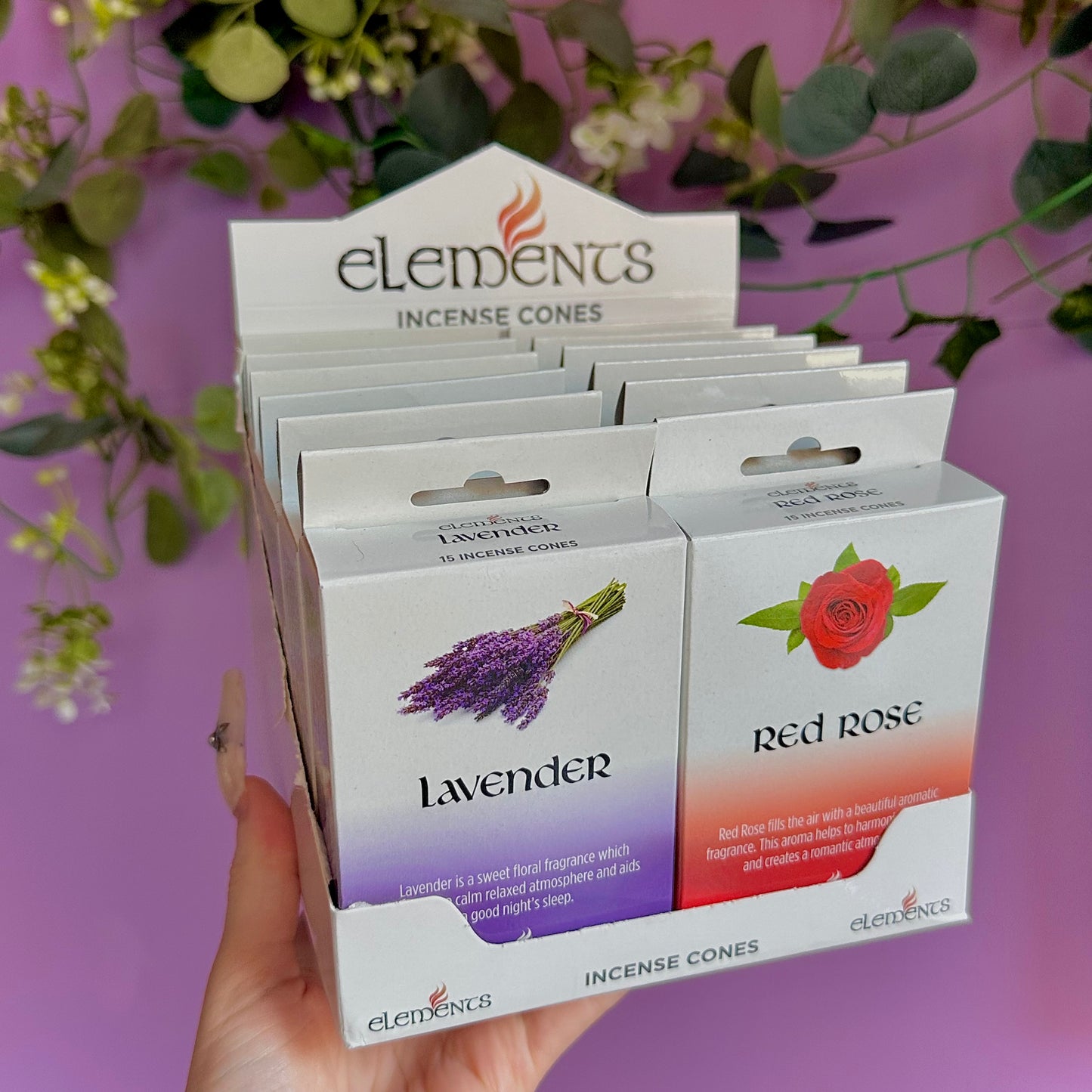 elements incense cones